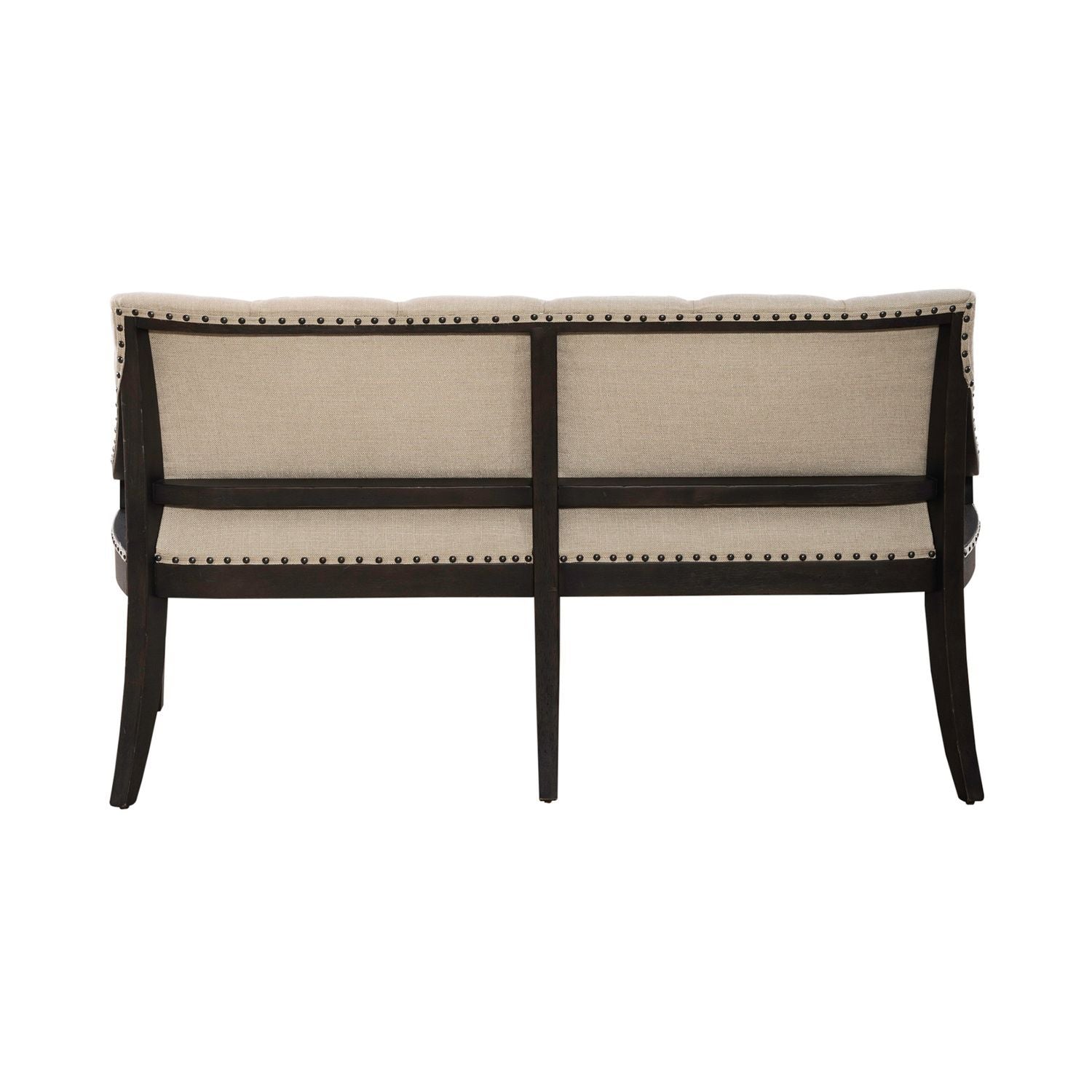 Americana Farmhouse - Upholstered Shelter Dining Bench