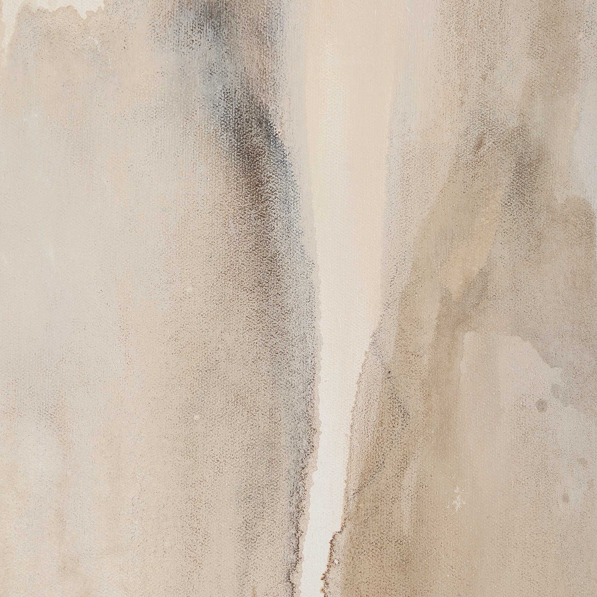 Embark - Hand Painted Abstract Canvas - Black / Brown / Gray / Woodtone