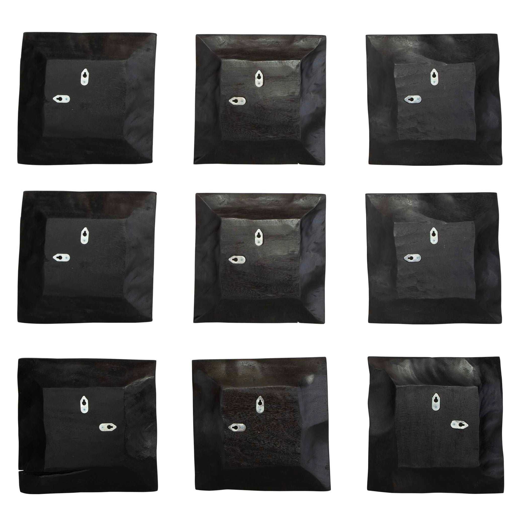 Malosi - Wood Wall Decor (Set of 9) - Black