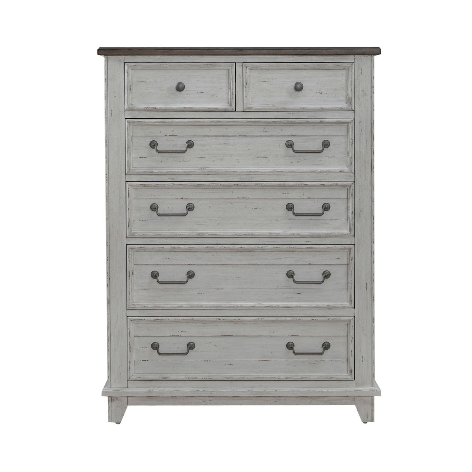 River Place - 6 Drawer Chest - White