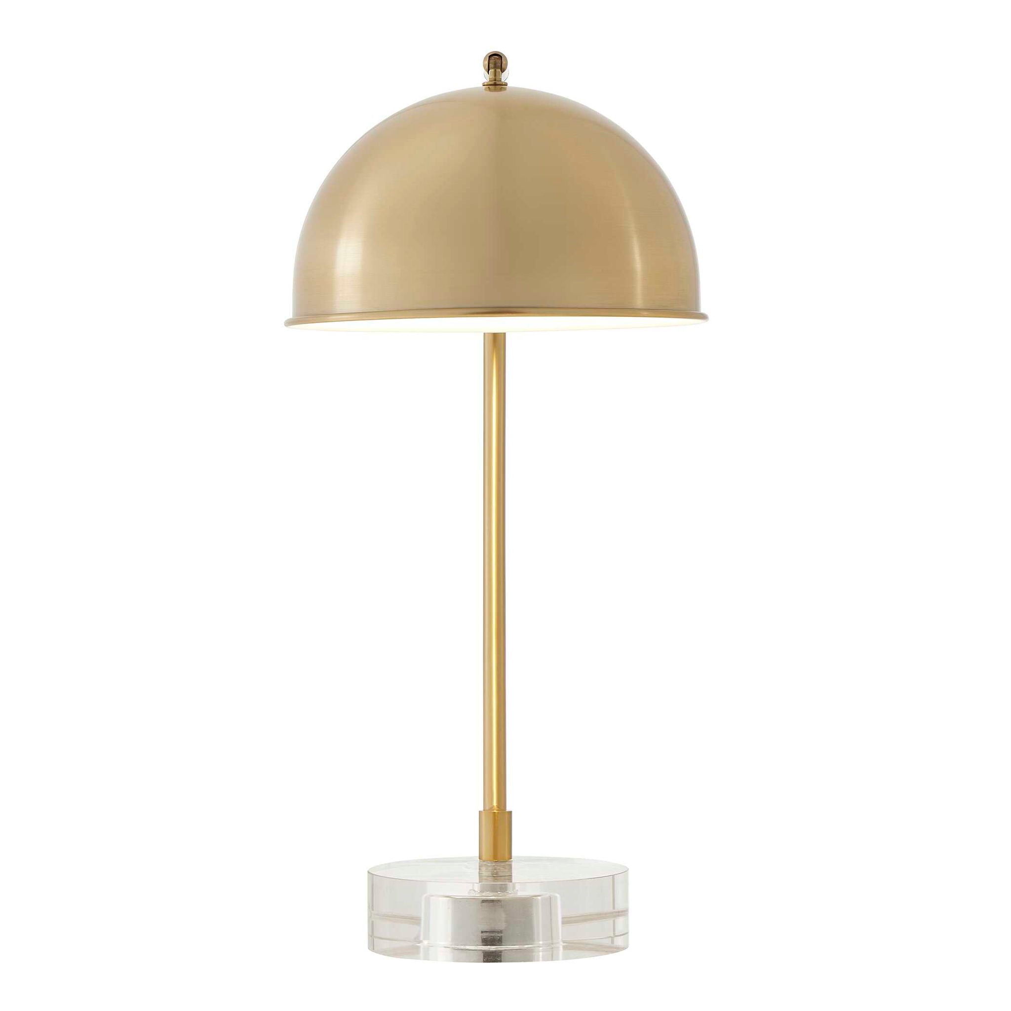 Romani - Brass Desk Lamp - Gold