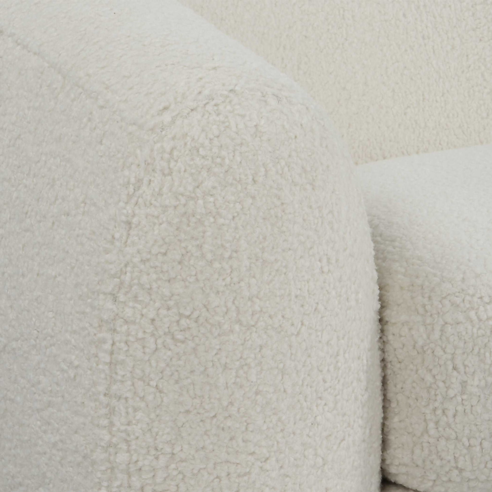 Capra - Art Deco White Sofa