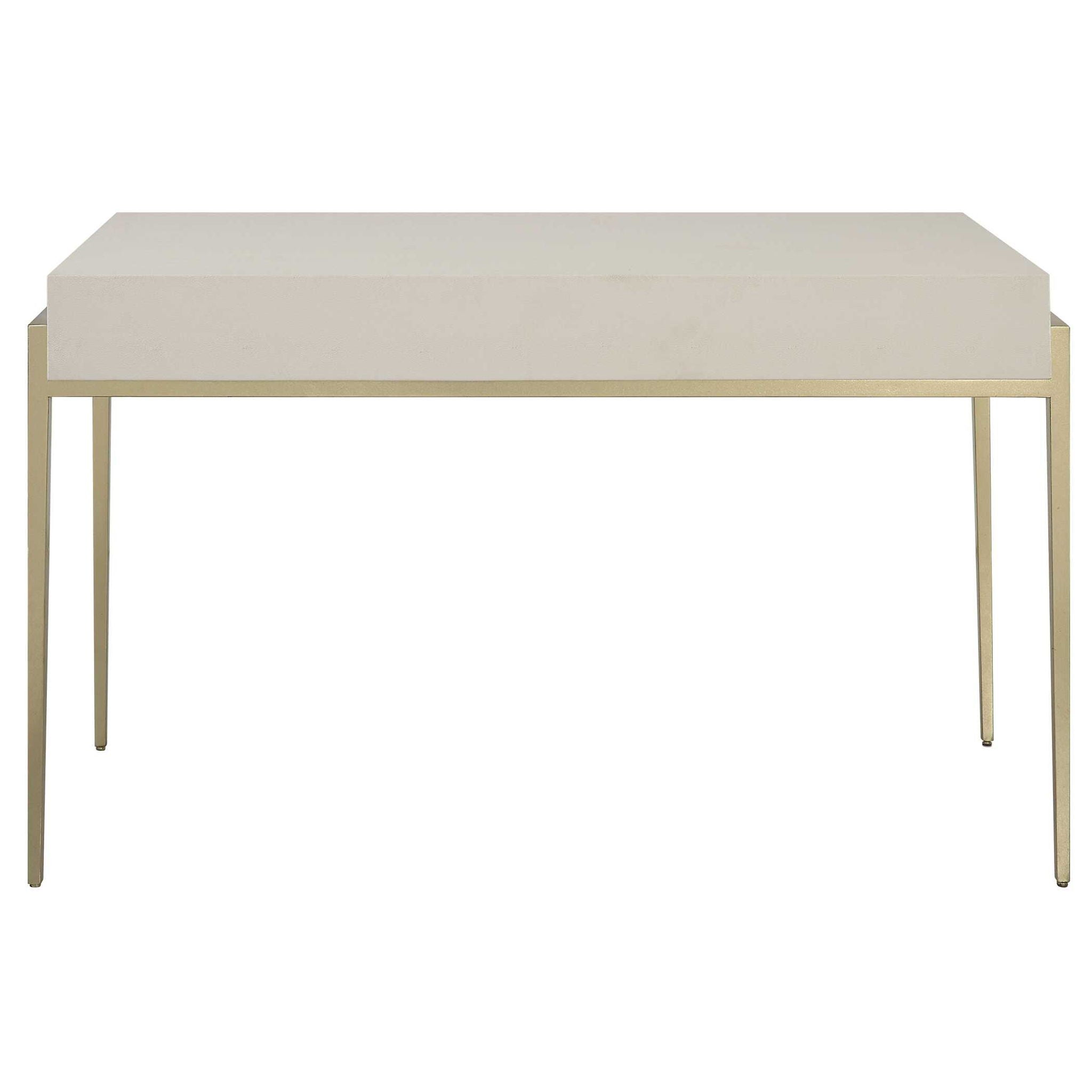 Jewel - Modern White Desk