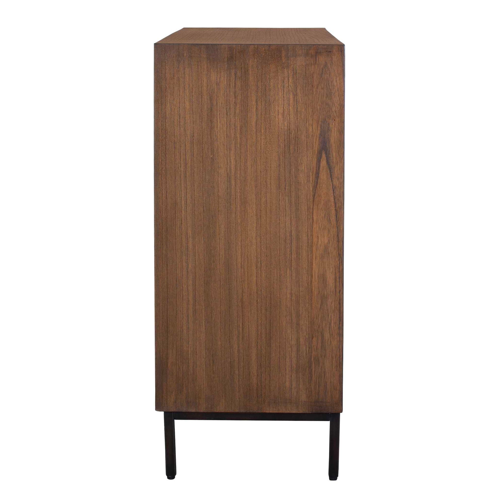 Bottom Line - 2 Door Wood Cabinet - Woodtone