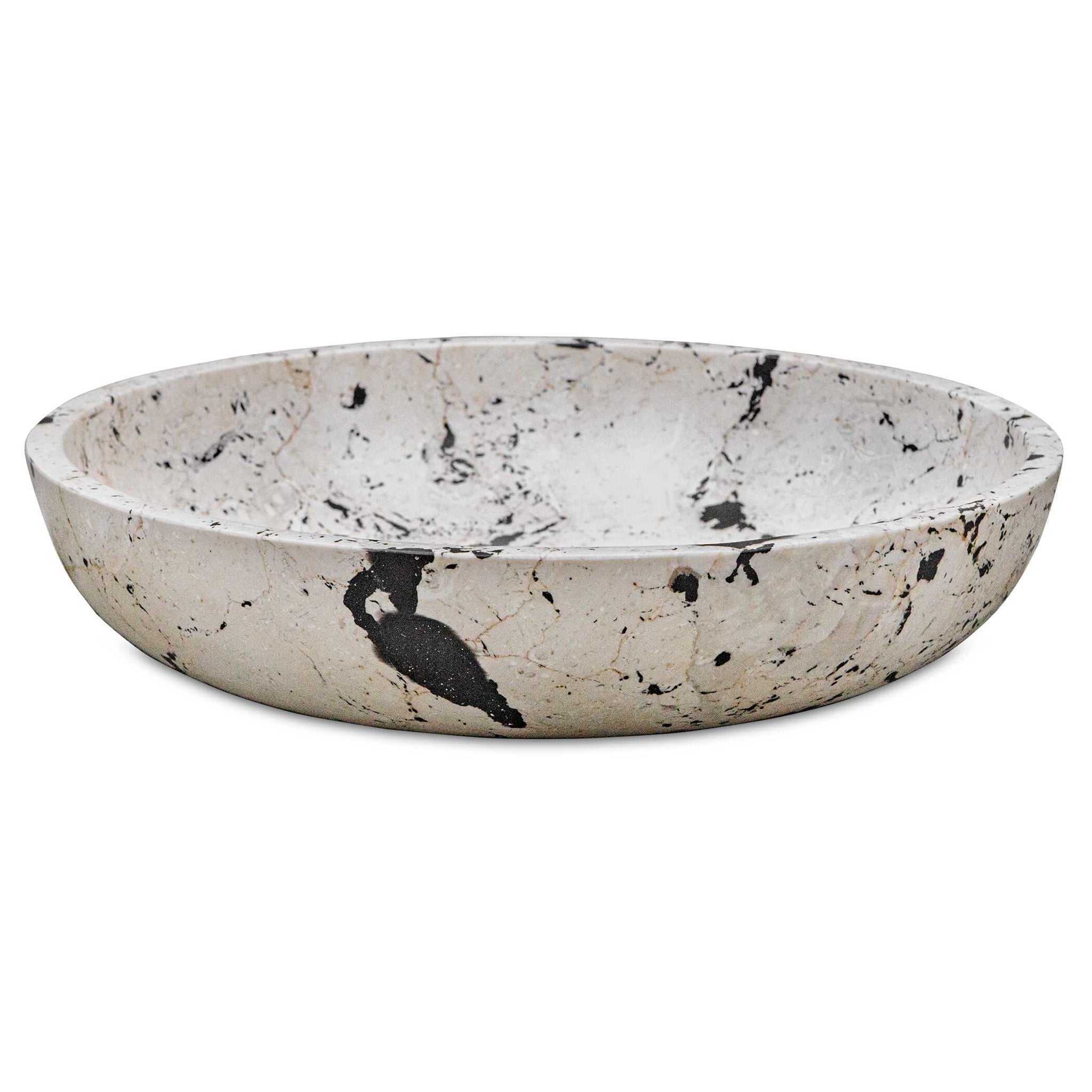 Nouveau - Limestone Bowl - White
