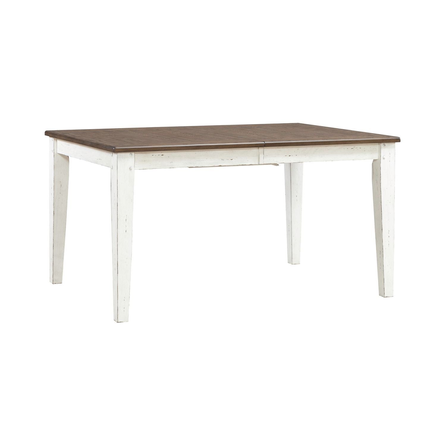 Al Fresco - Rectangular Leg Table - Graphite / Whitestone