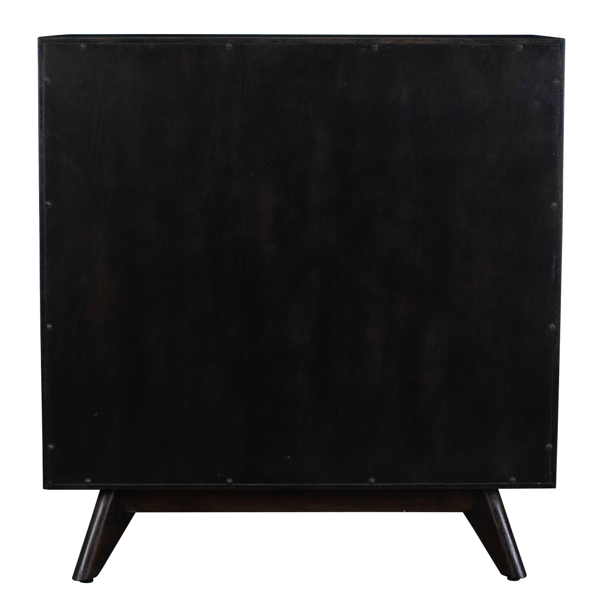 Reina - Modern 2 Door Cabinet - Woodtone