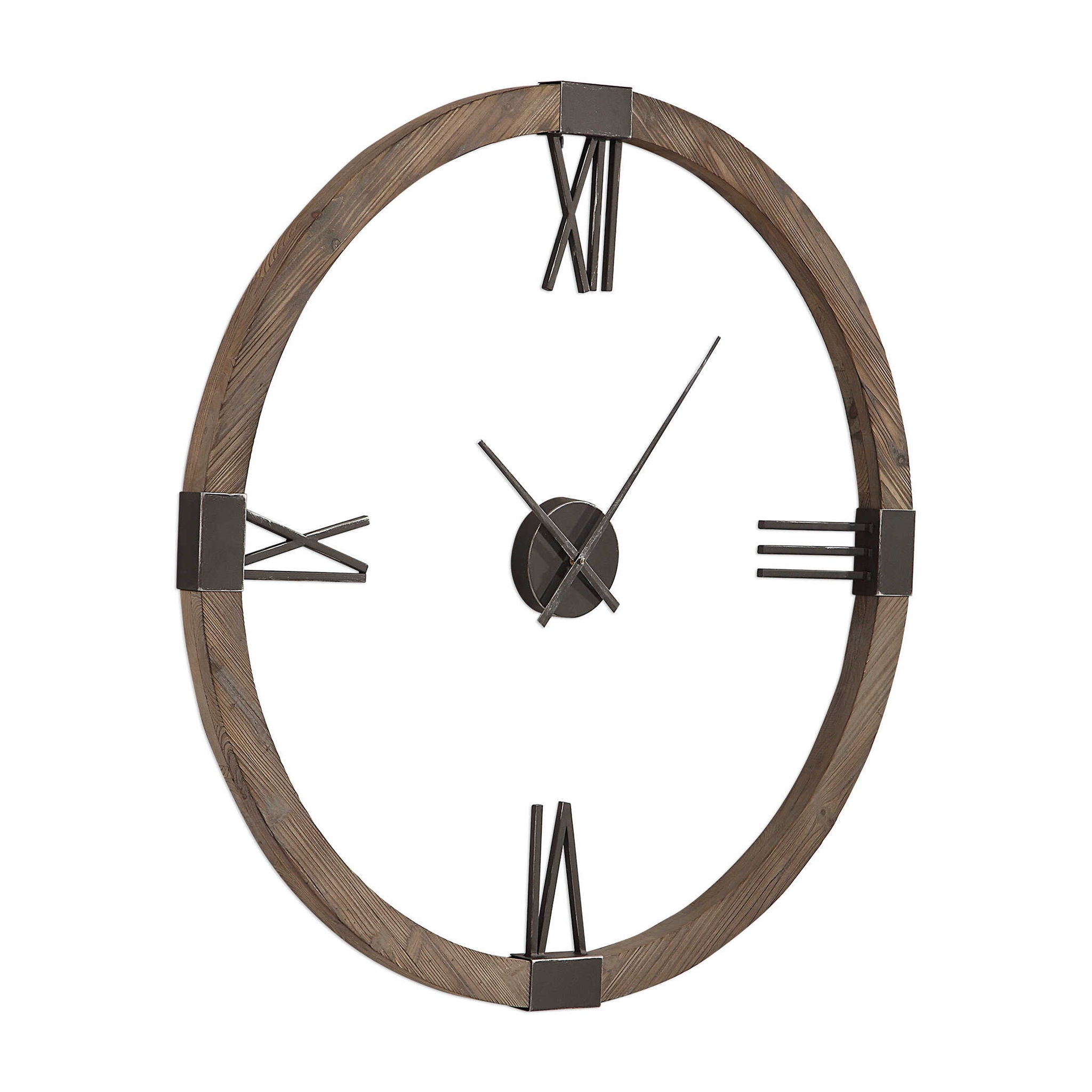Marcelo - Modern Wall Clock - Light Brown