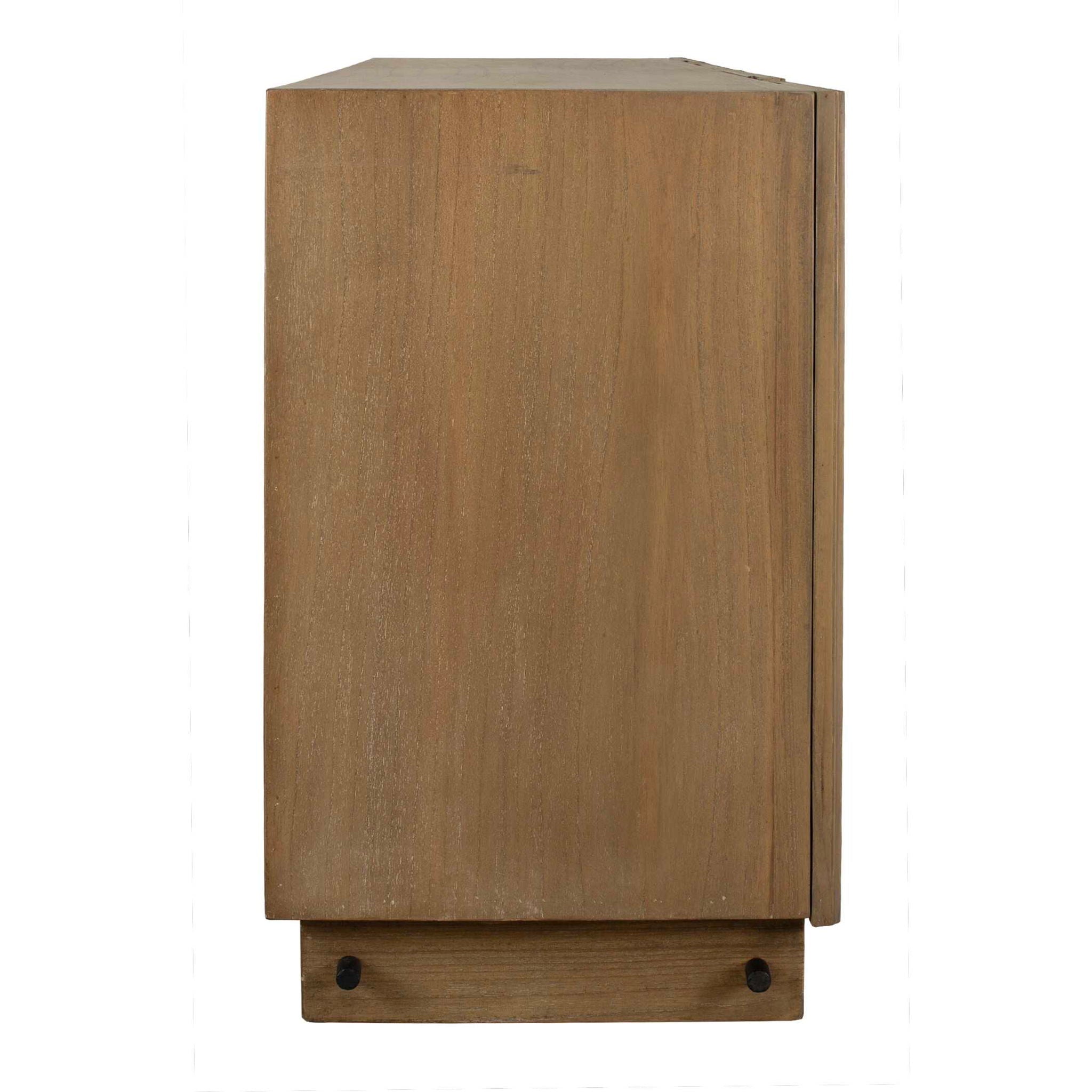 Kellem - Wood 4 Door Cabinet - Natural