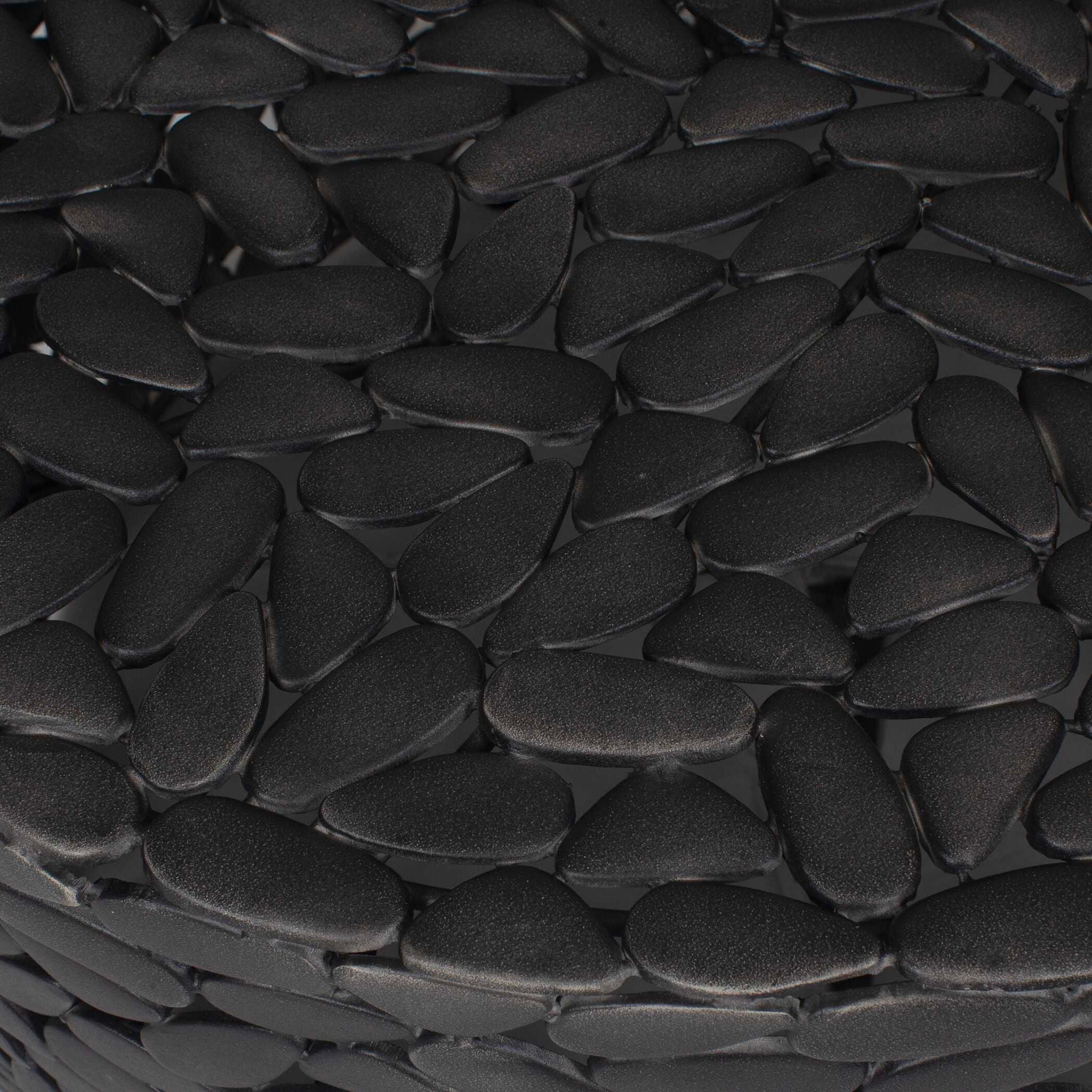 Rivington - Outdoor Pebble Coffee Table - Black