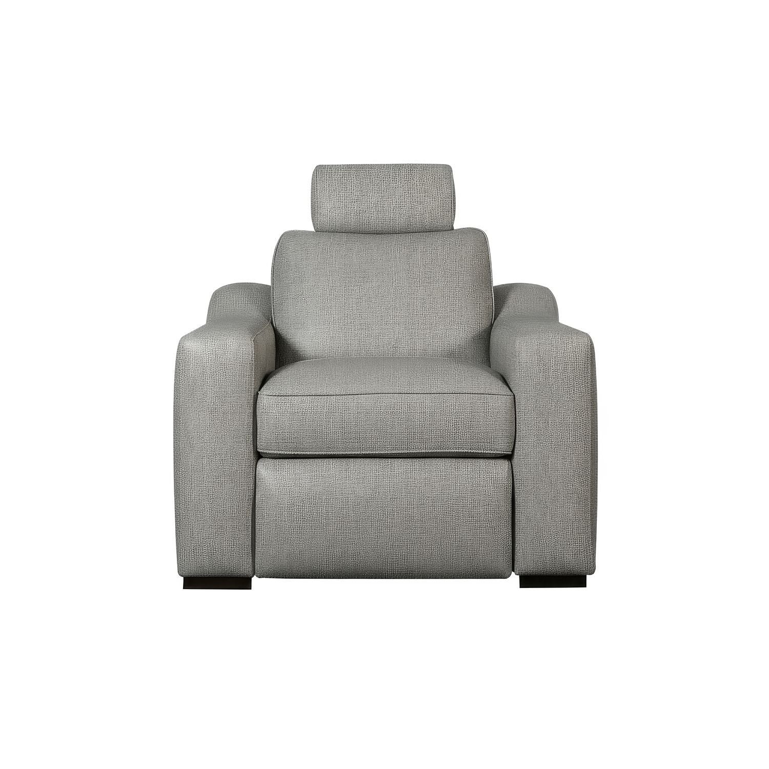 Archer - Loveseat With Power Footrest & ZW - Gray