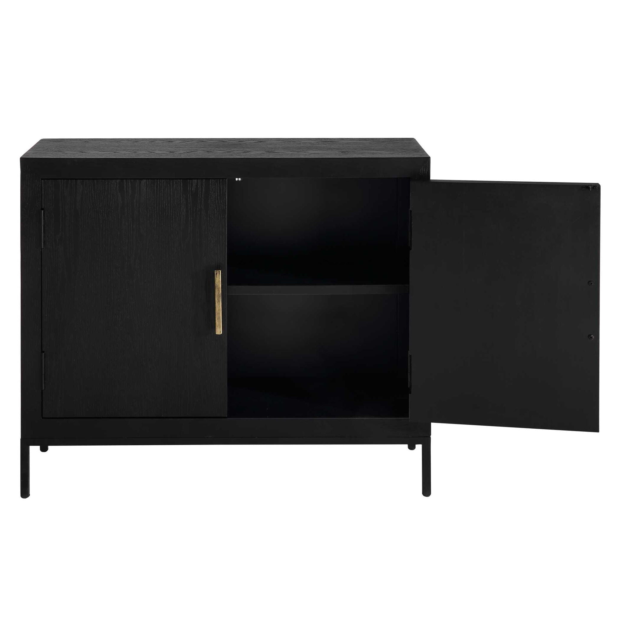 Front Range - Dark Oak 2 Door Cabinet