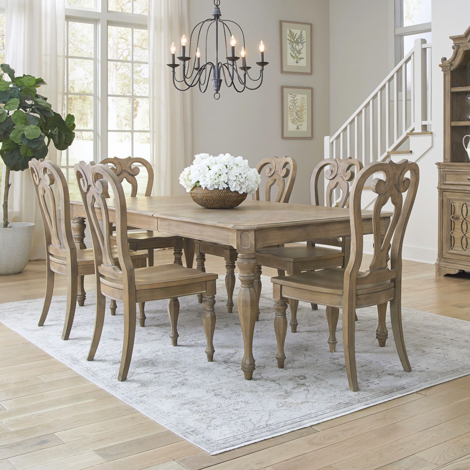 Magnolia Manor - Rectangular Table Set