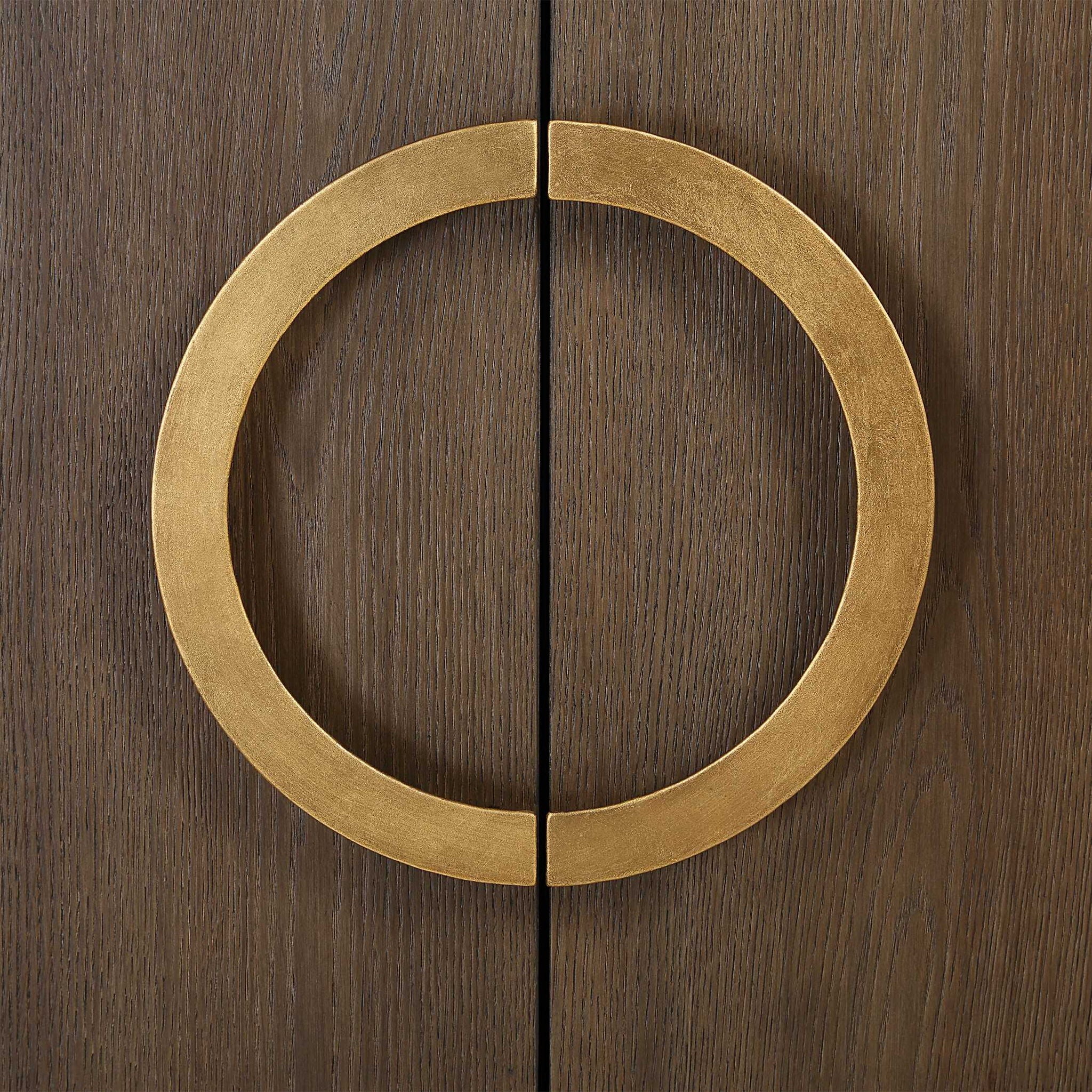 Mayenne - 2 Door Wood Cabinet - Oak