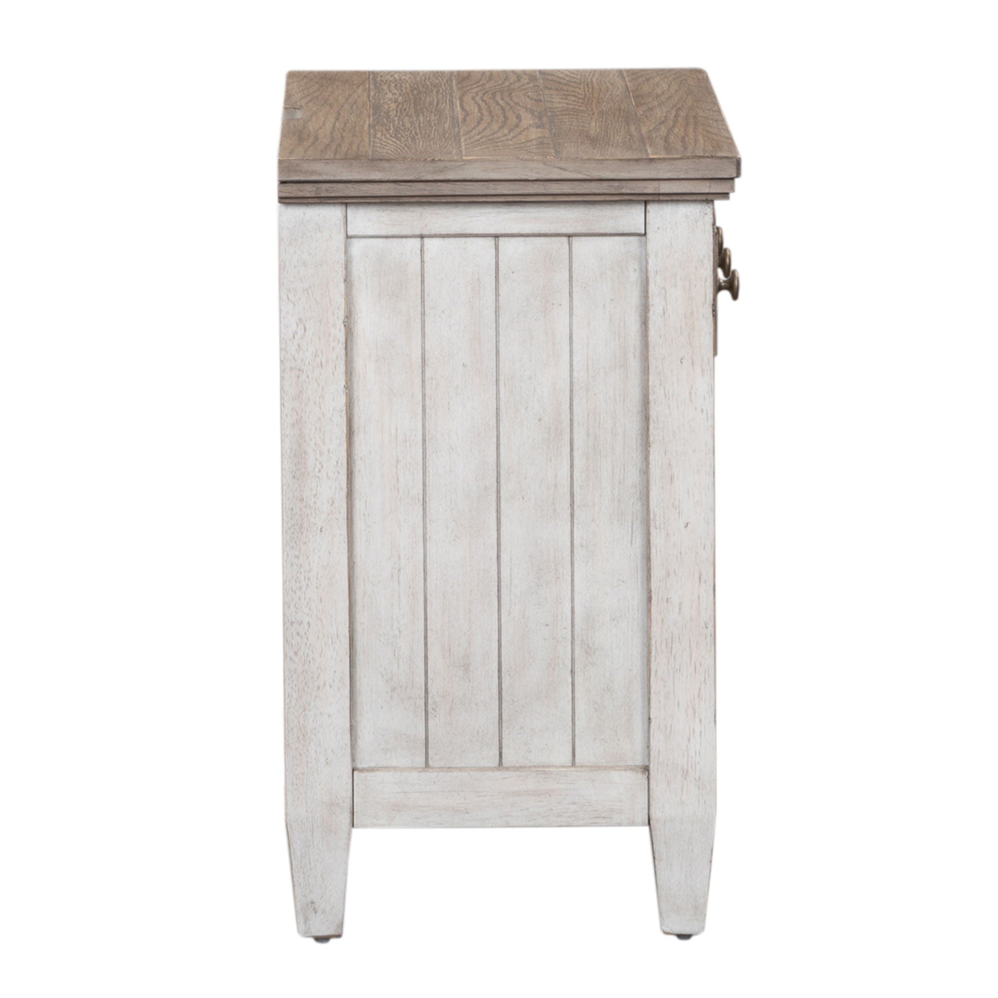 Heartland - 1 Drawer Nightstand With Charging Station - White