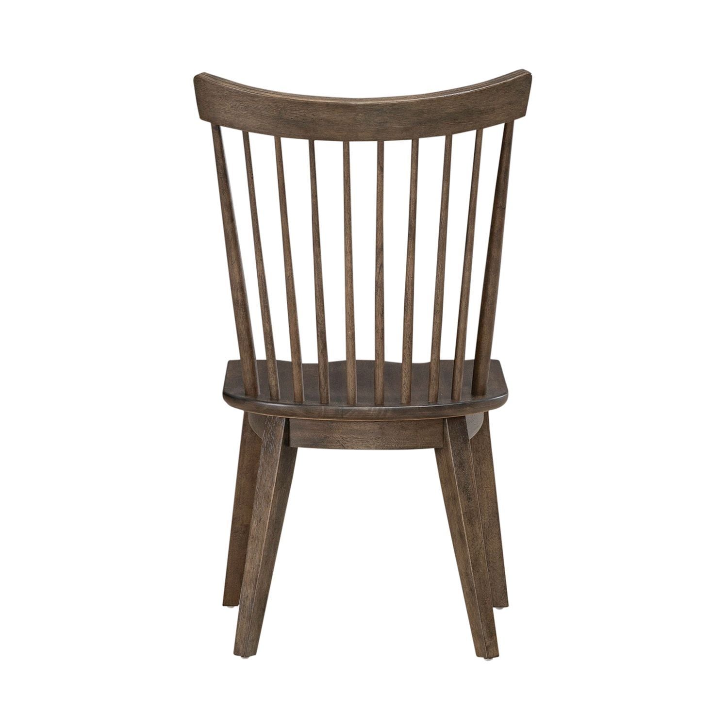 Midland Falls - Spindle Back Side Chair (RTA) - Dark Brown
