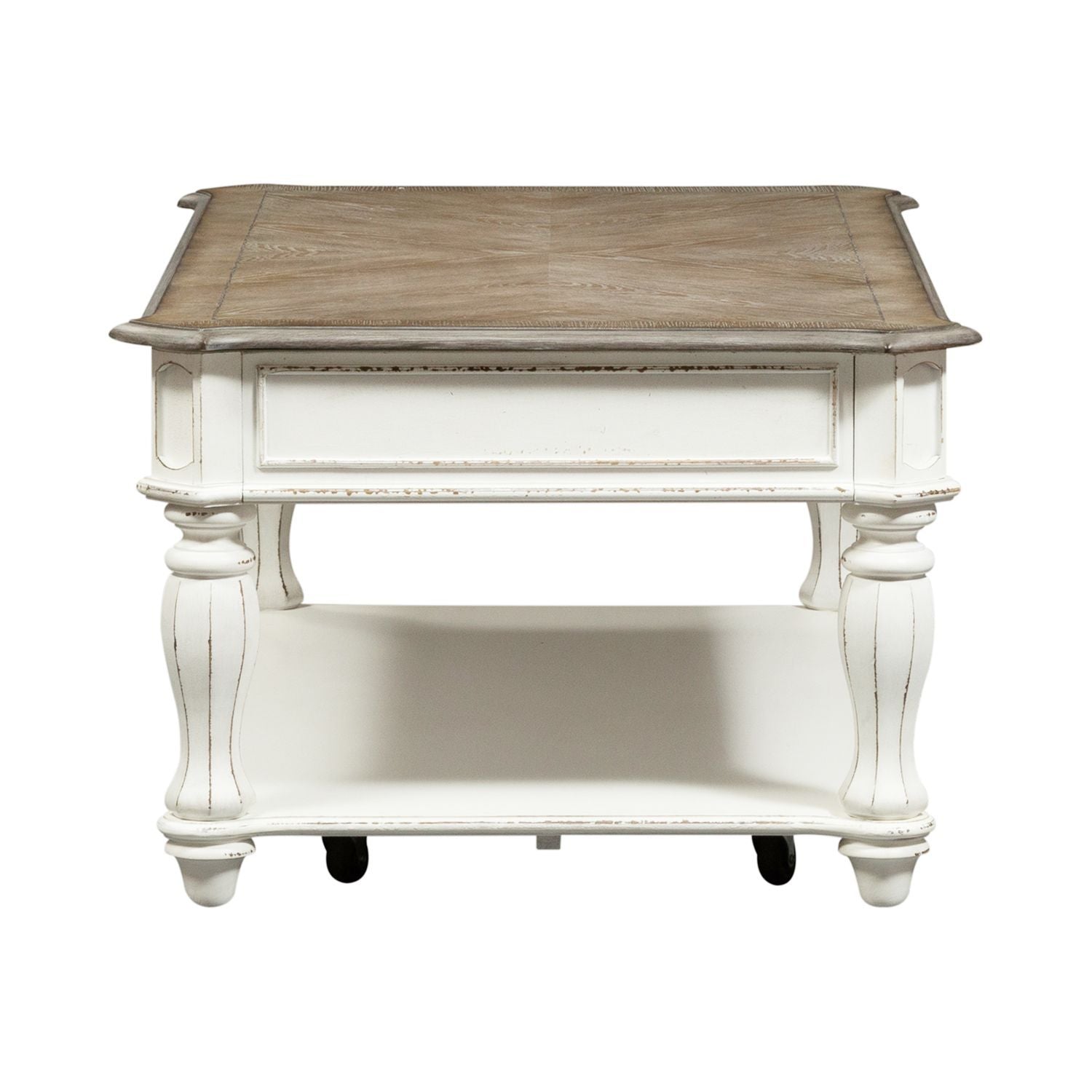 Magnolia Manor - Lift Top Cocktail Table - White