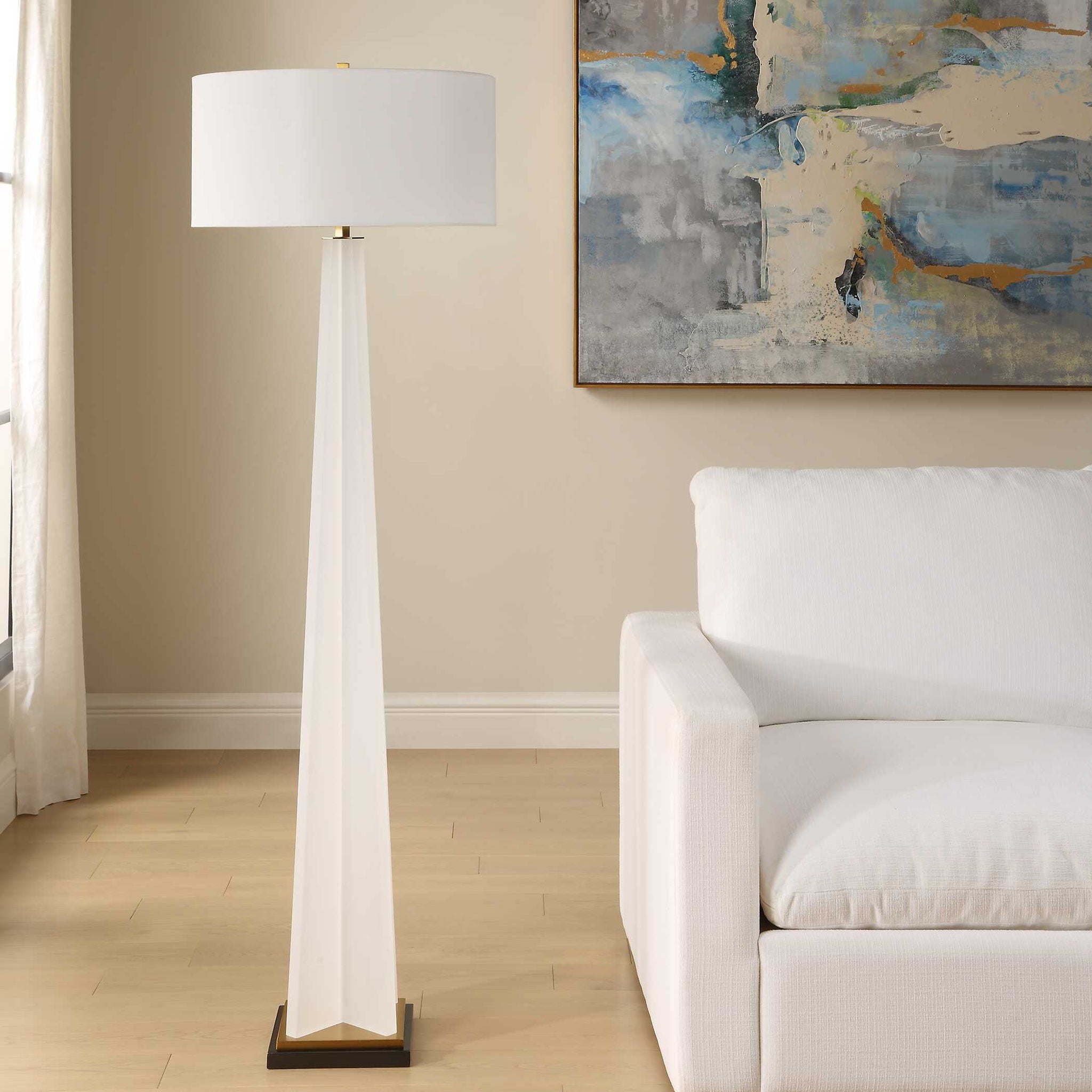 Rosin - Floor Lamp - White