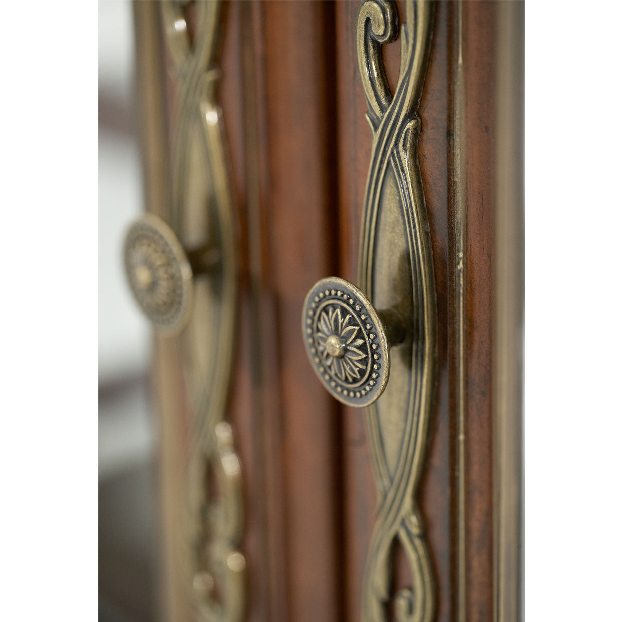 Villa Valencia China Cabinet - Classic Chestnut