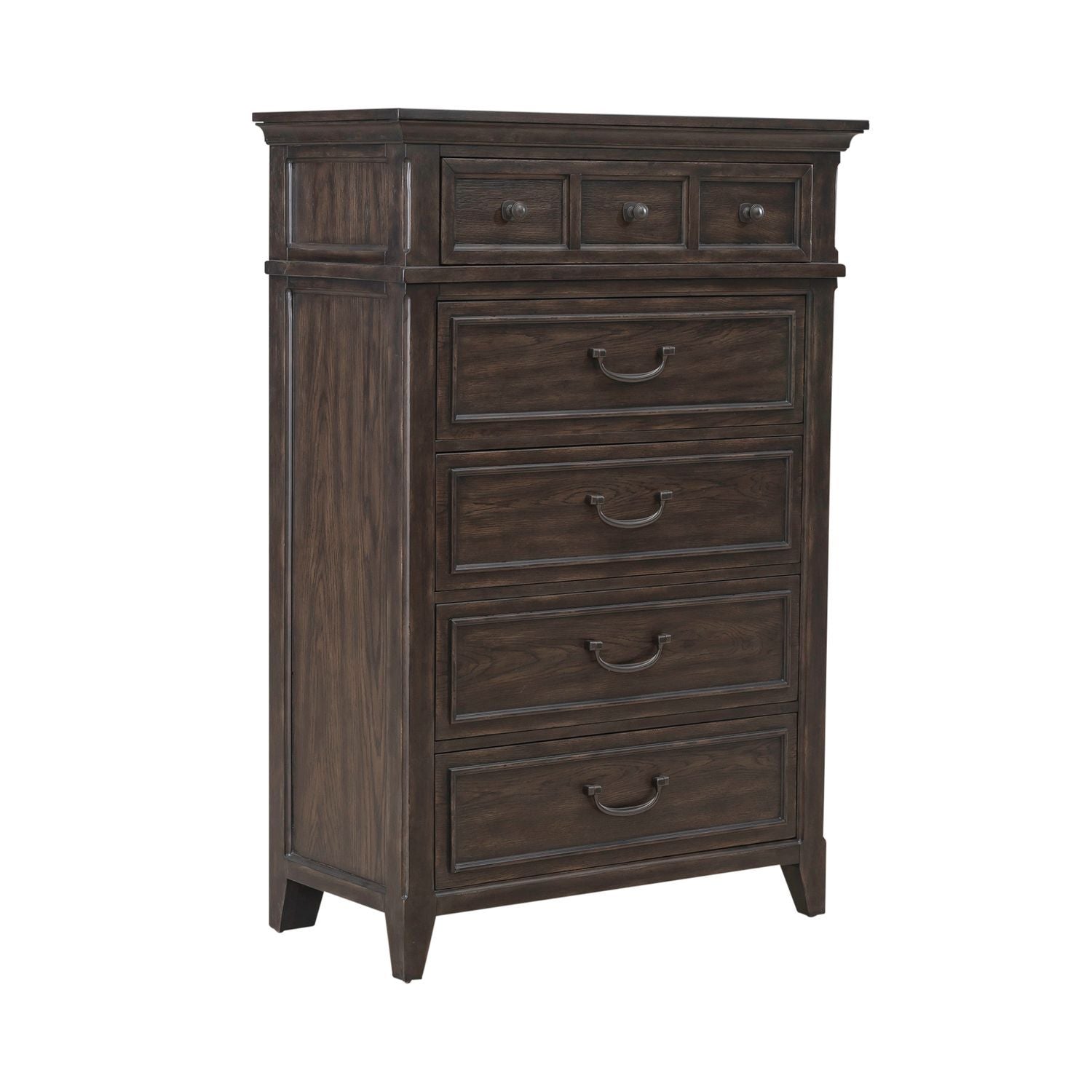 Paradise Valley - 5 Drawer Chest - Dark Brown