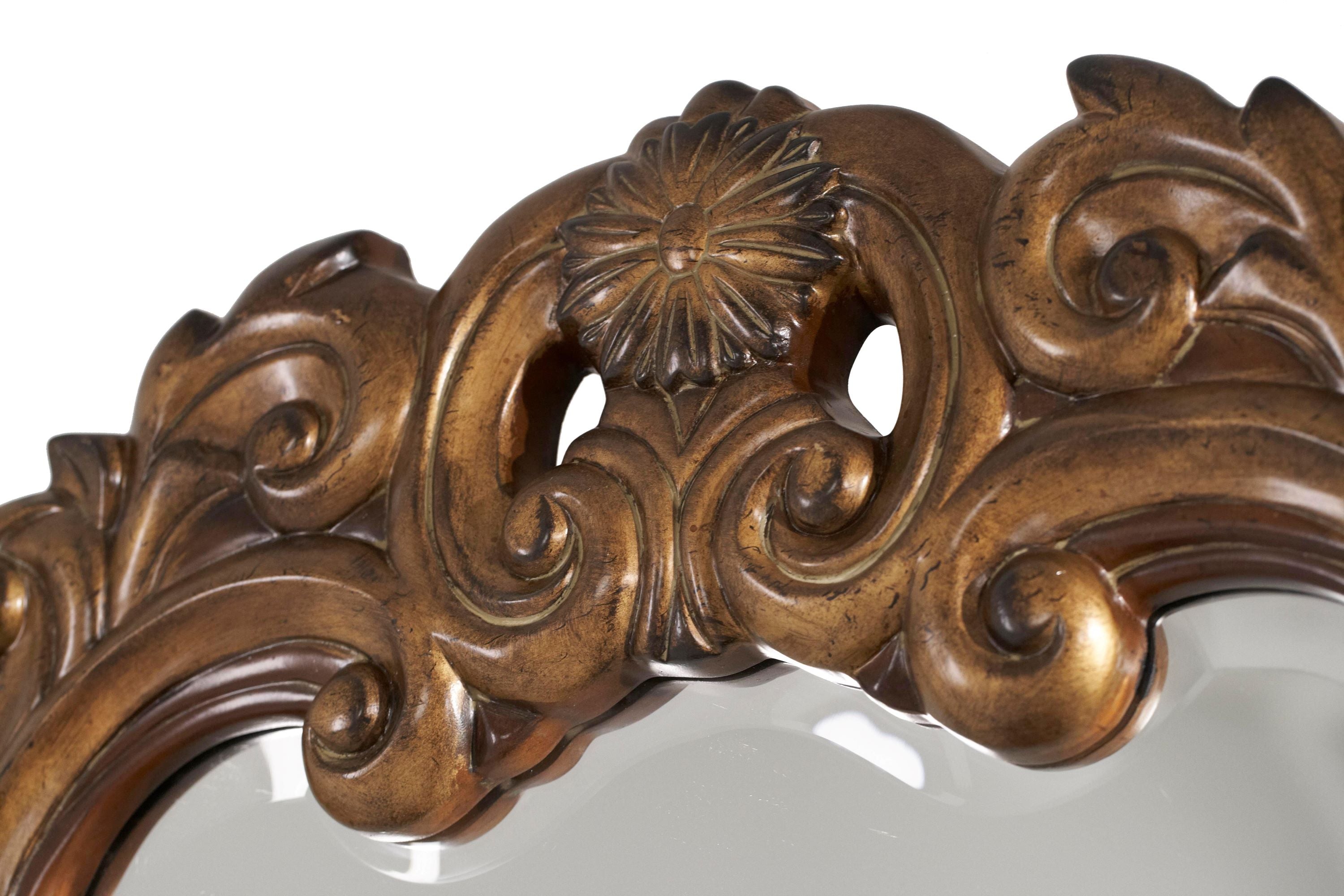 Villa Valencia Decorative Mirror - Classic Chestnut