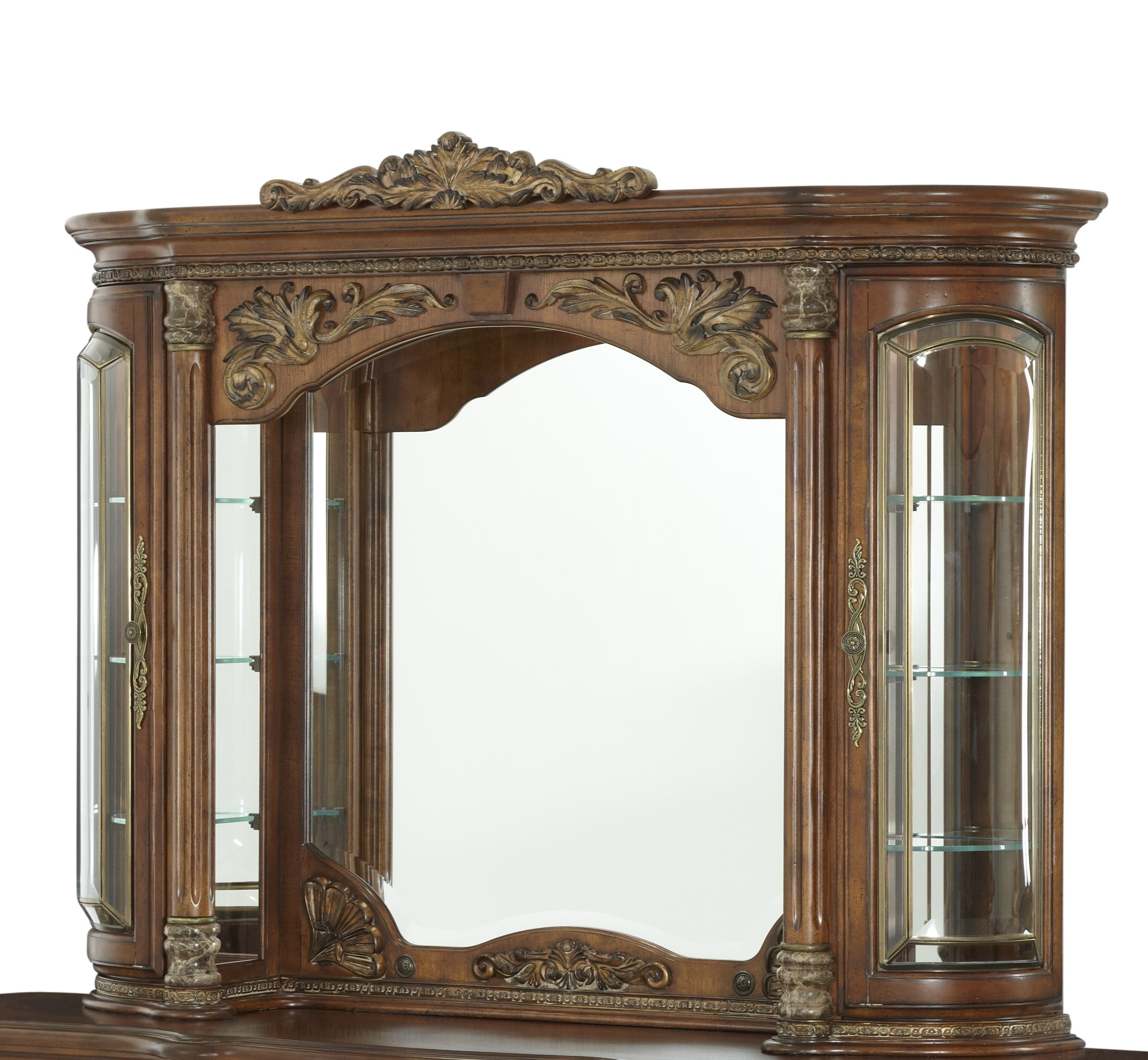 Villa Valencia Dresser Mirror - Classic Chestnut