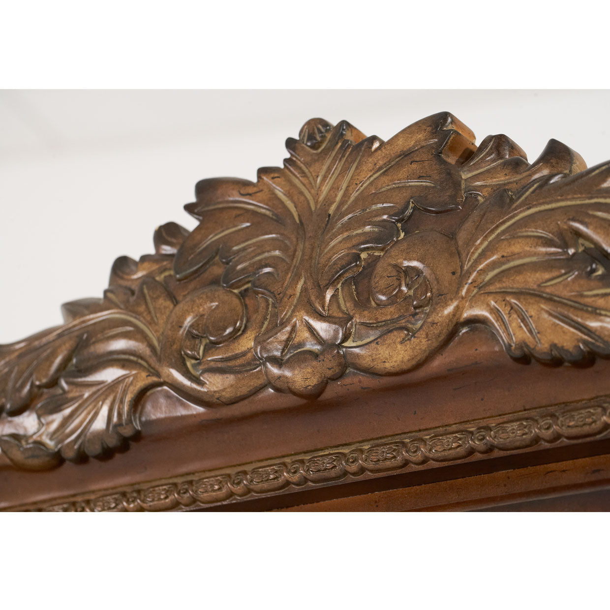 Villa Valencia Accent Floor Mirror - Classic Chestnut