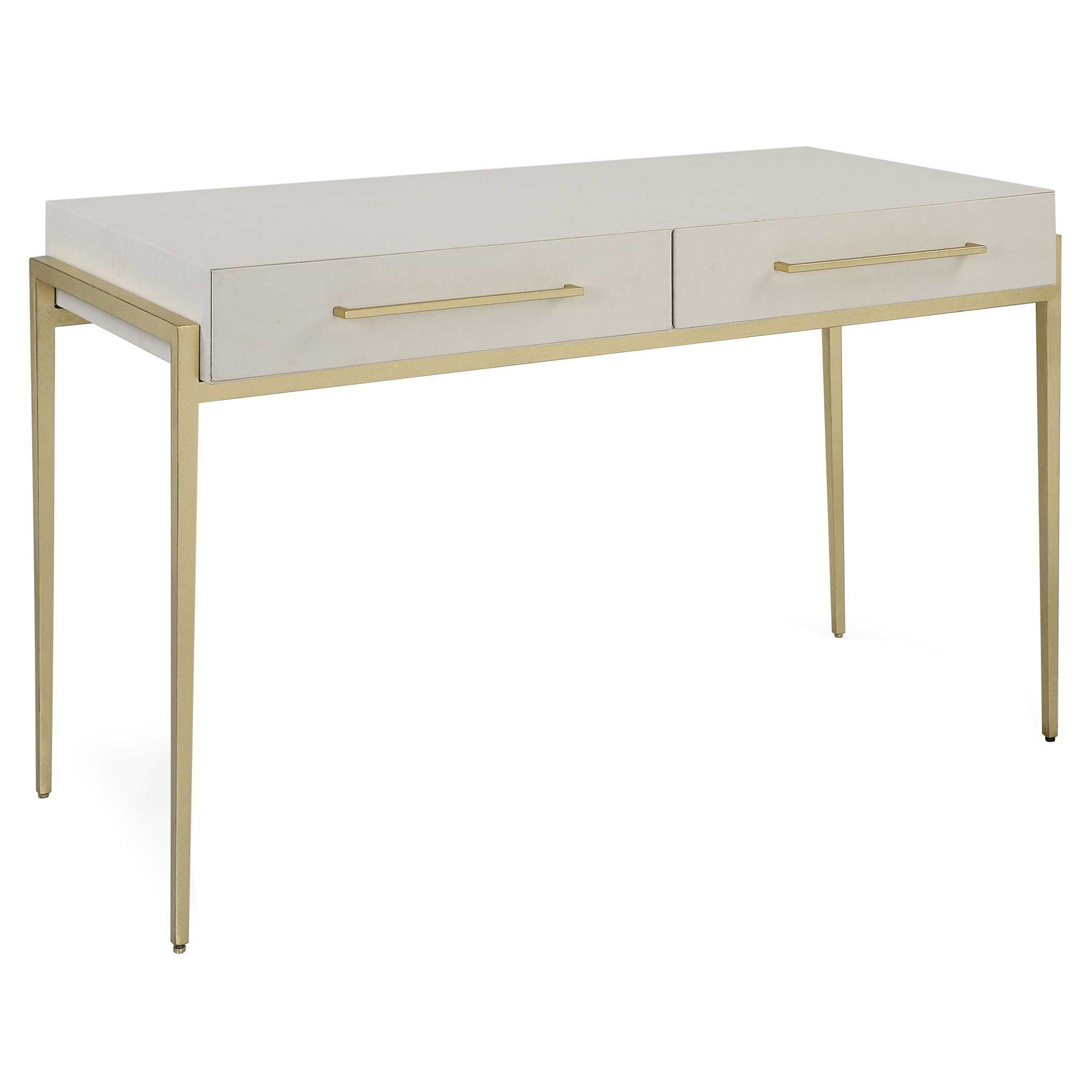 Jewel - Modern White Desk