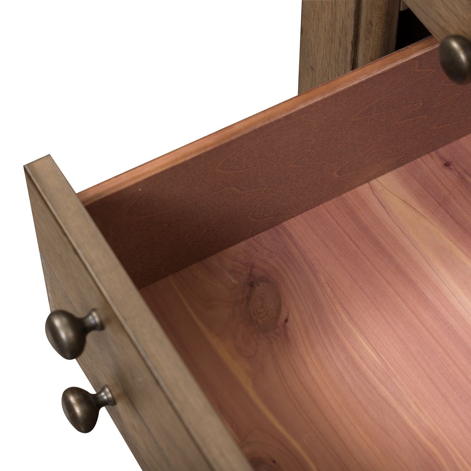 Americana Farmhouse - Bedside Chest With Charging Station