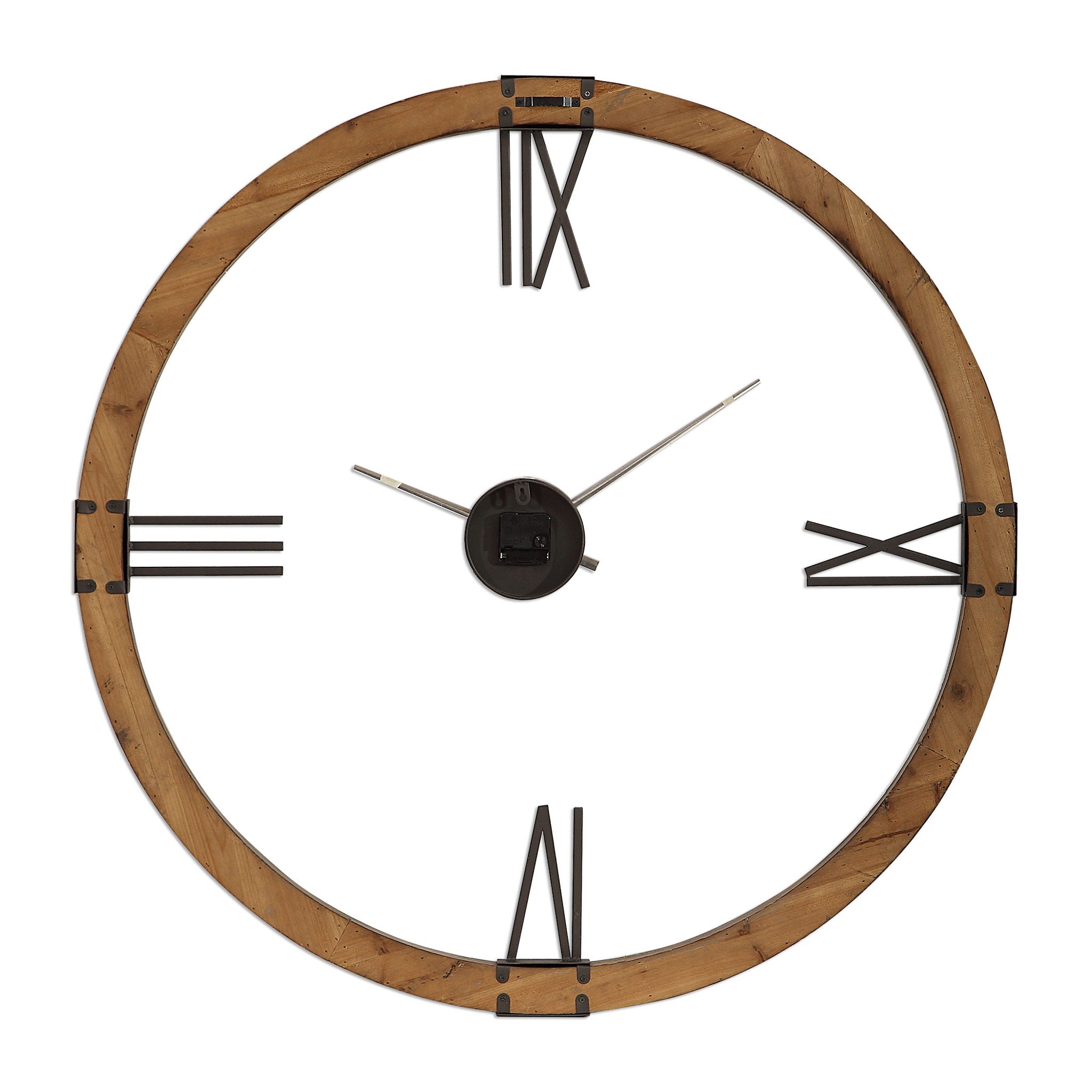 Marcelo - Modern Wall Clock - Light Brown