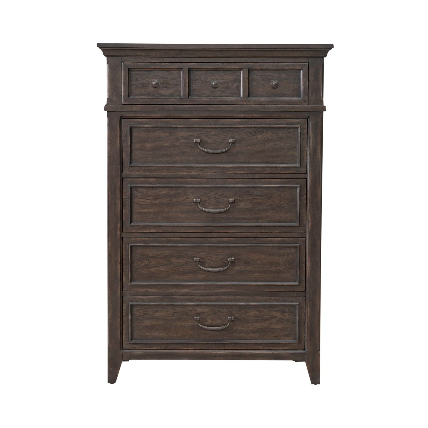 Paradise Valley - 5 Drawer Chest - Dark Brown