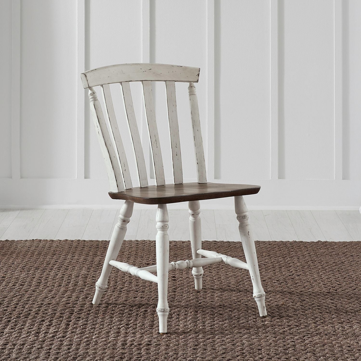 Al Fresco - Slat Back Side Chair (RTA) - White