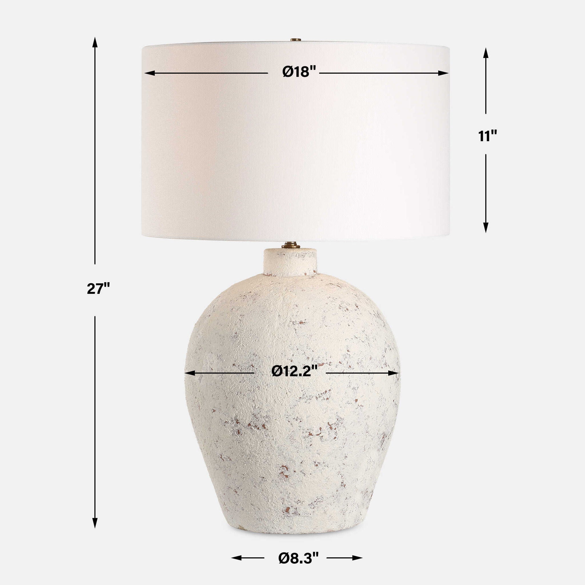 Karena - Table Lamp - Ivory