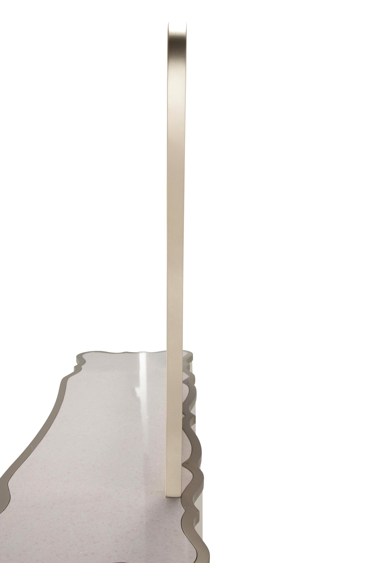 London Place Vanity with Mirror - Creamy Pearl