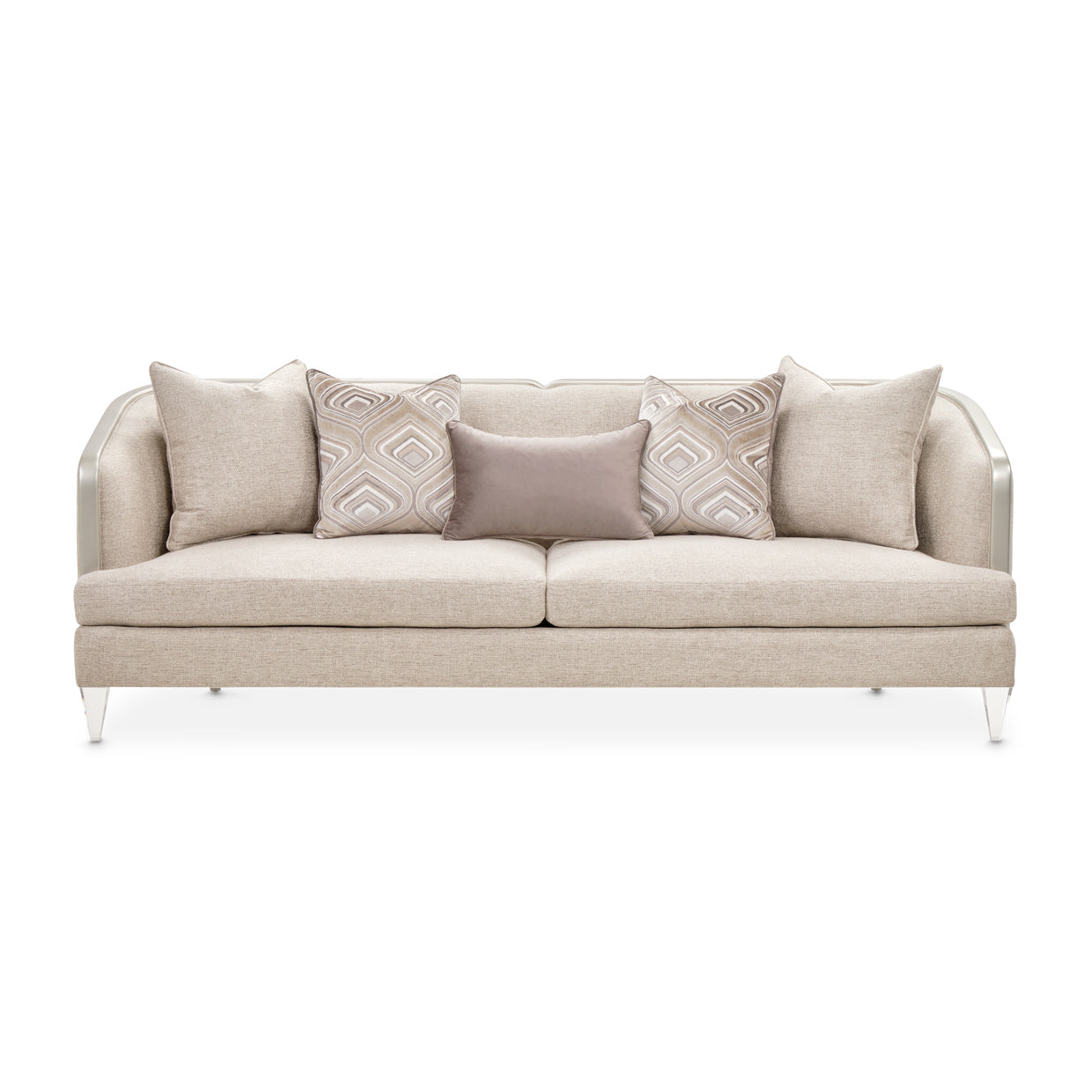 Camden Court Sofa - Flax/Platinum