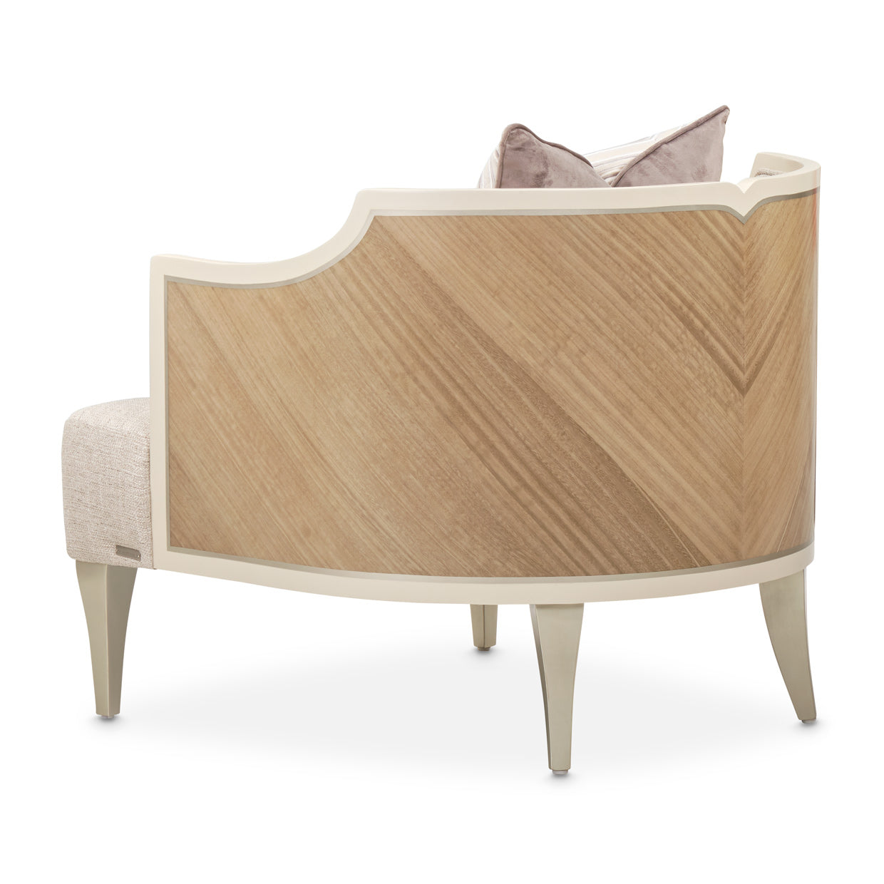 Camden Court Accent Chair - Flax Pearl