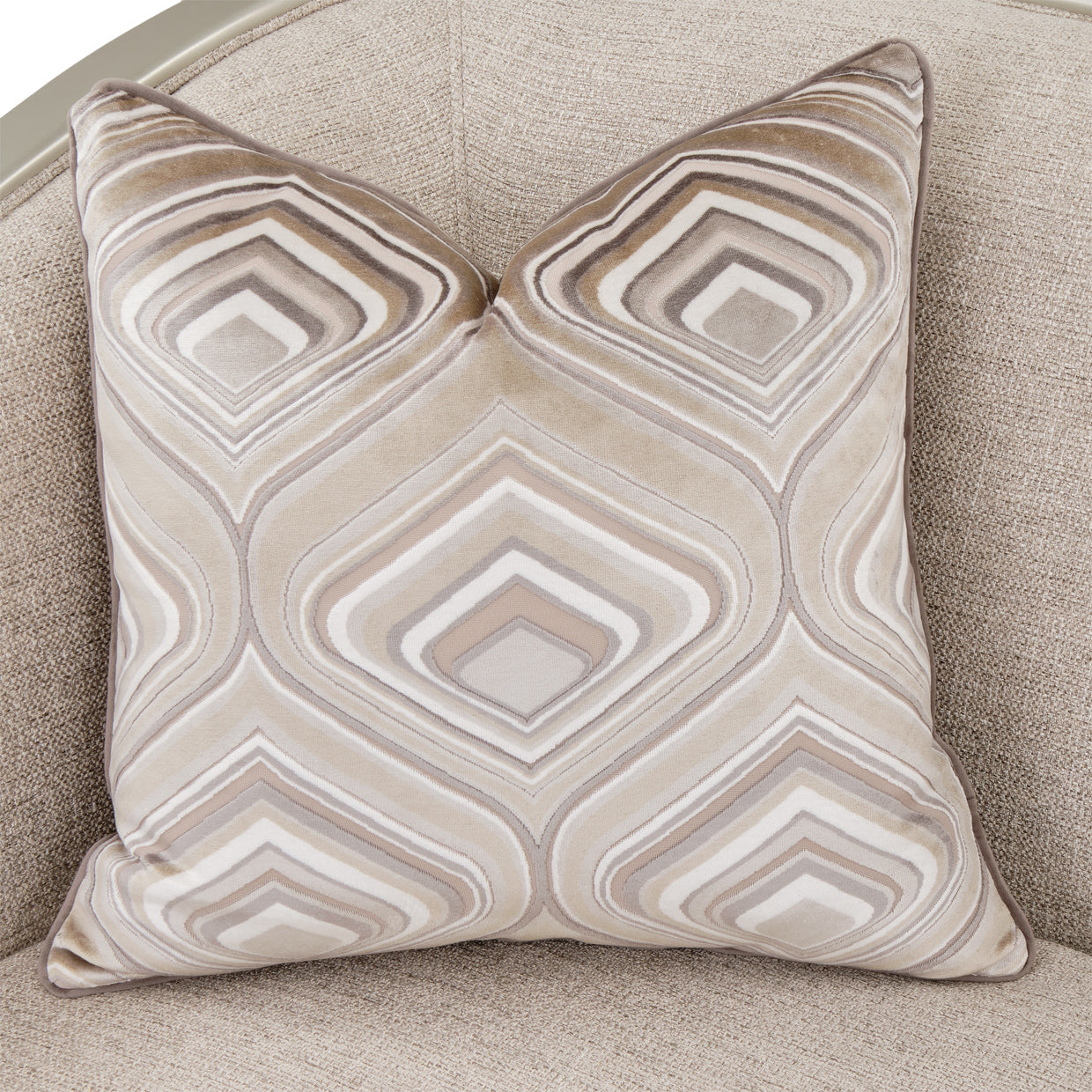 Camden Court Chair and Half - Flax/Platinum