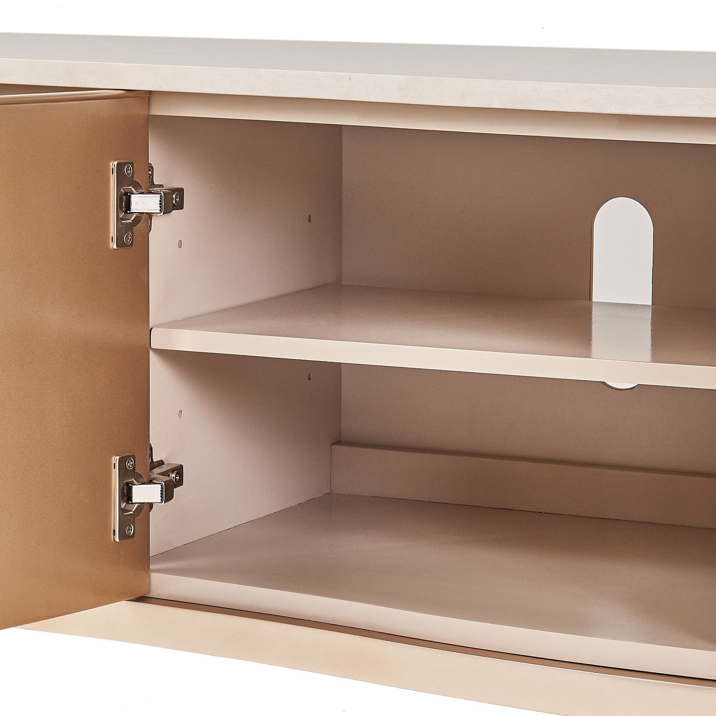 Malibu Crest TV Console - Blush