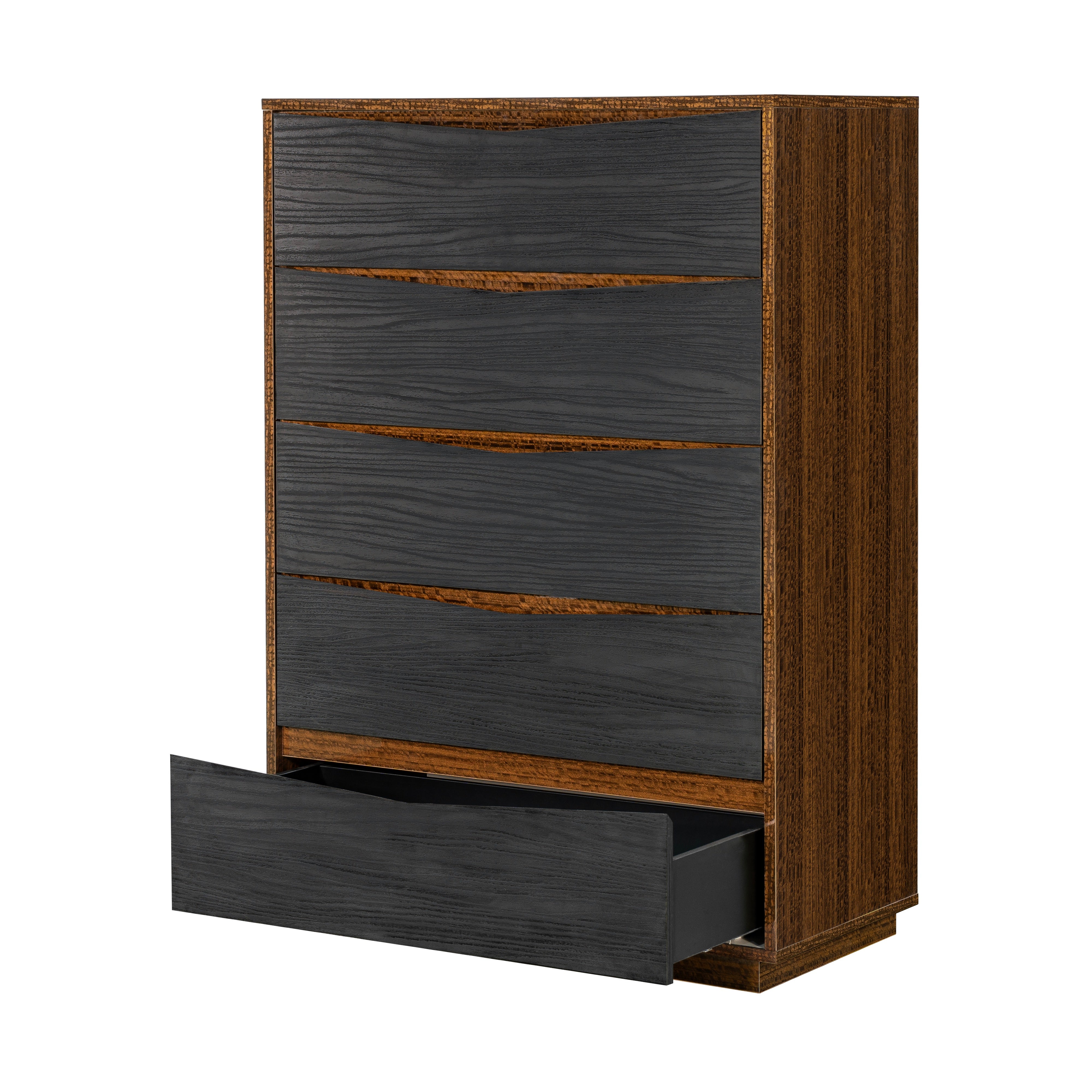 Kayner 5-Drawer Chest - Charcoal