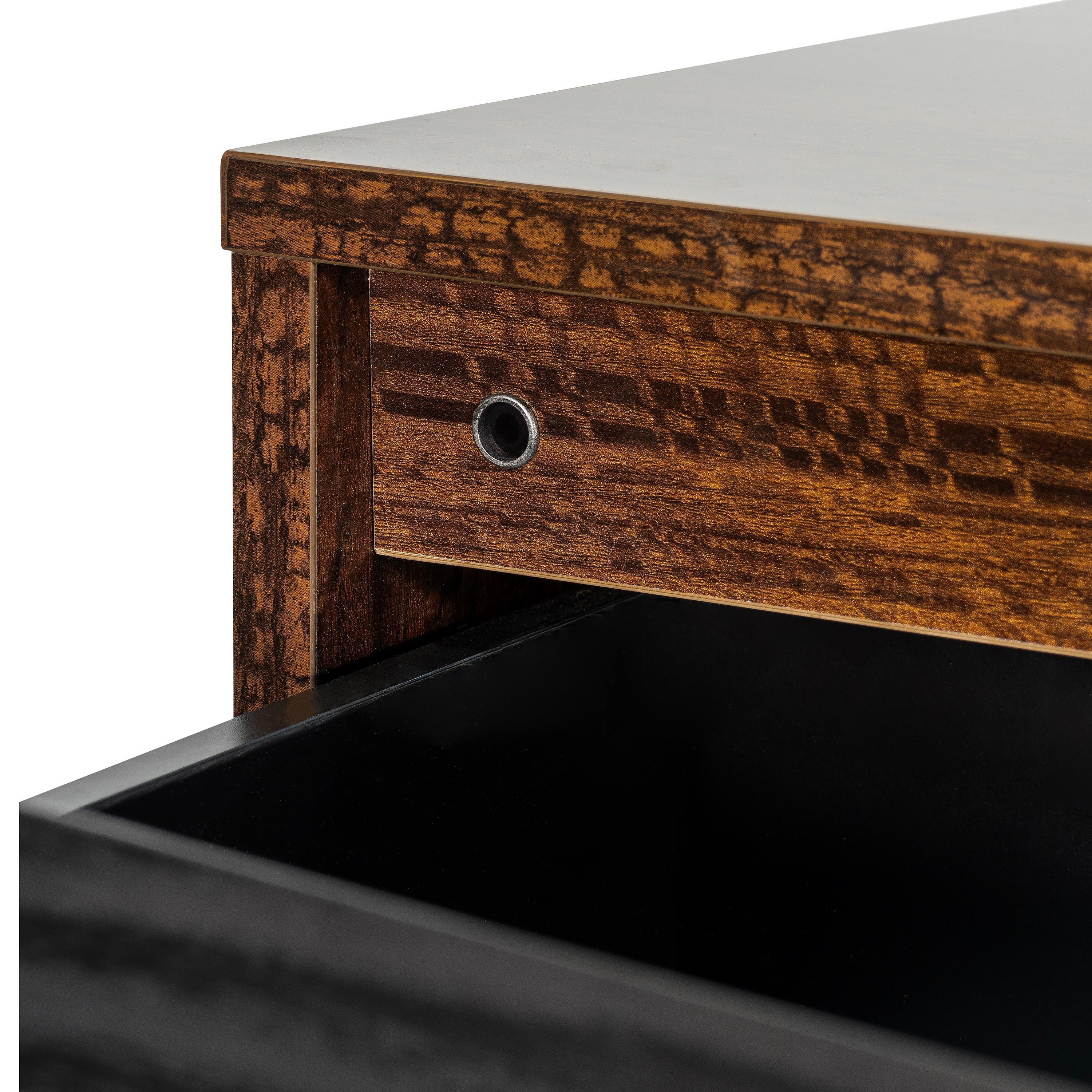 Kayner 5-Drawer Chest - Charcoal