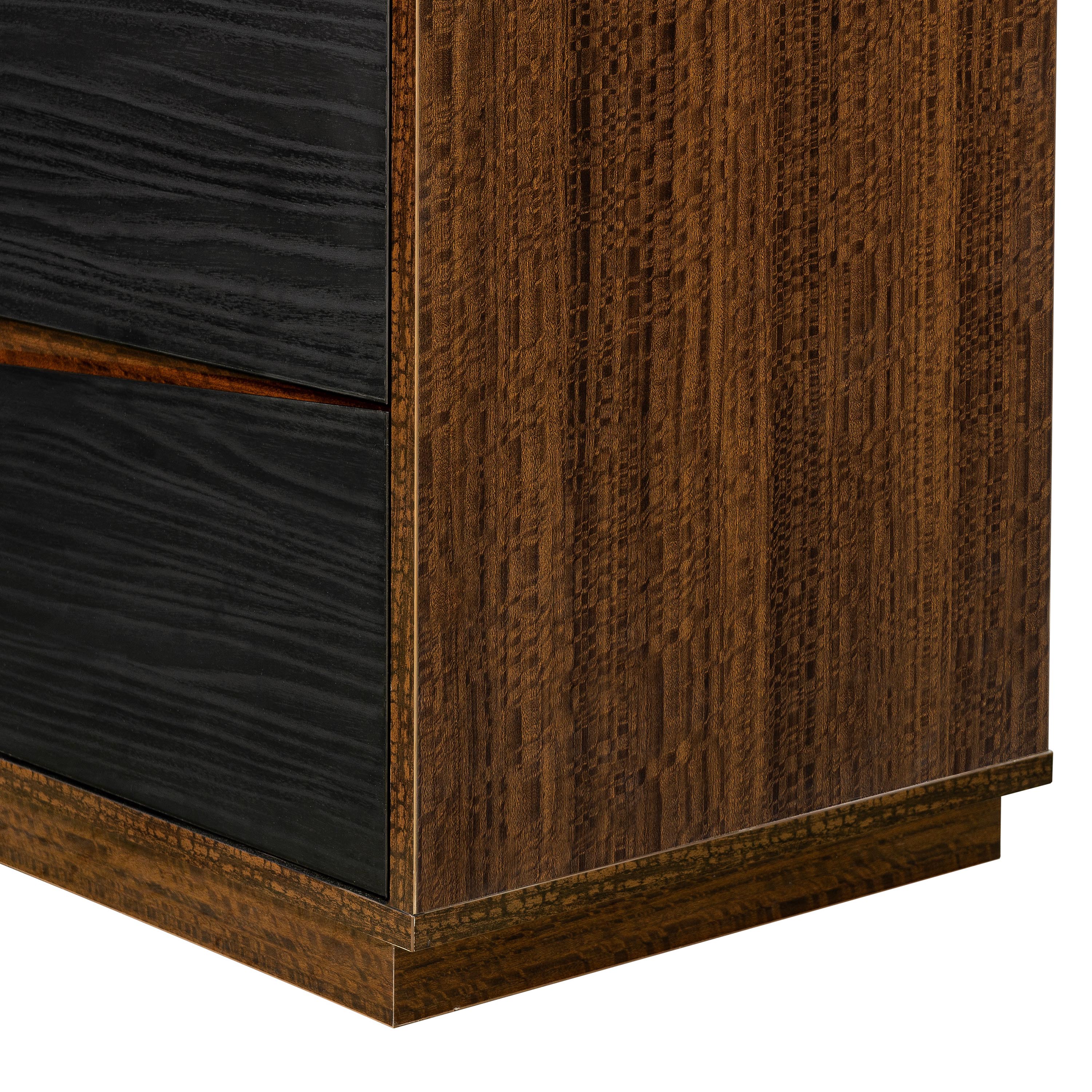 Kayner 5-Drawer Chest - Charcoal