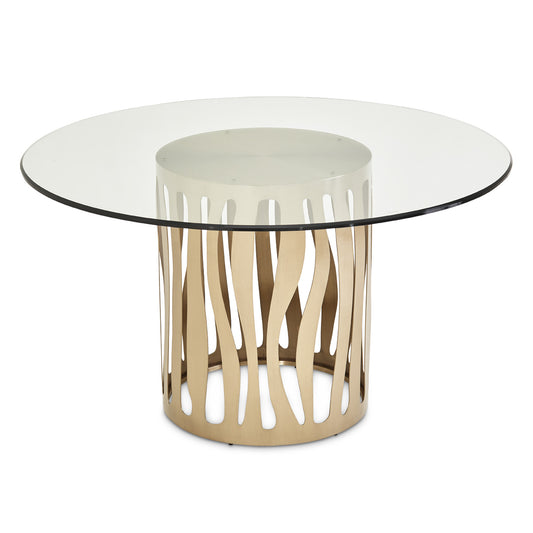 La Rachelle Round Dining Table - Chardonnay