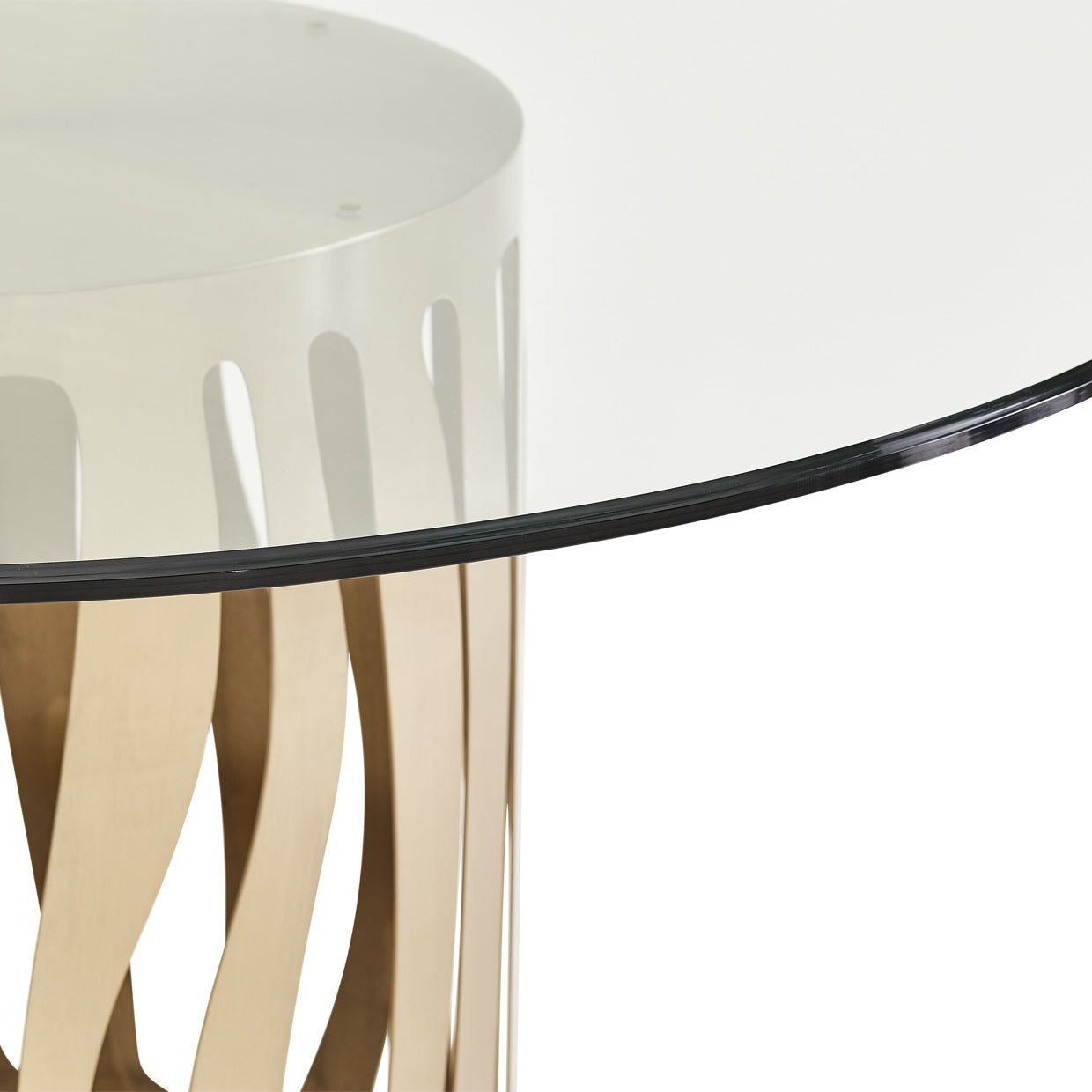 La Rachelle Round Dining Table - Chardonnay