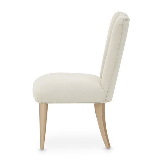 La Rachelle Dining Side Chair - Icicle/Champagne