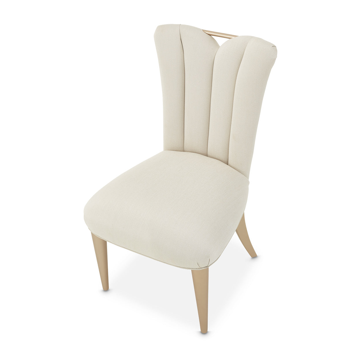 La Rachelle Dining Side Chair - Icicle/Champagne