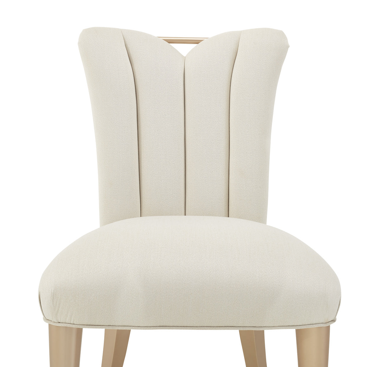 La Rachelle Dining Side Chair - Icicle/Champagne
