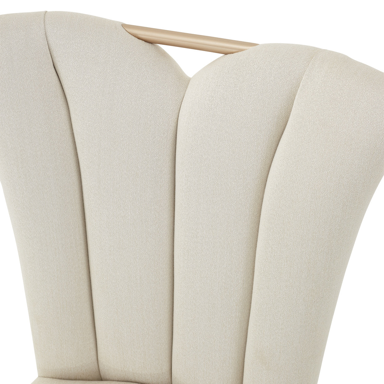 La Rachelle Dining Side Chair - Icicle/Champagne