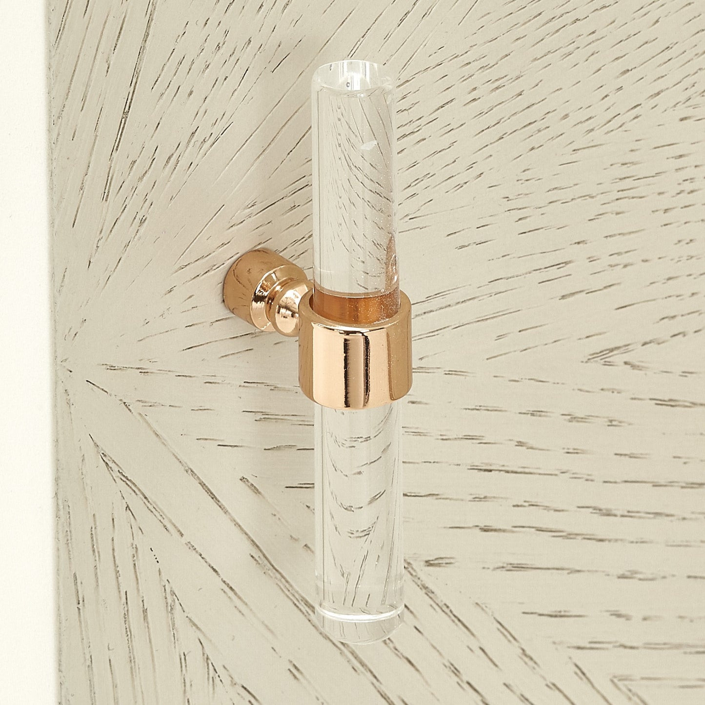 La Rachelle Sideboard with Mirror - Medium Champagne