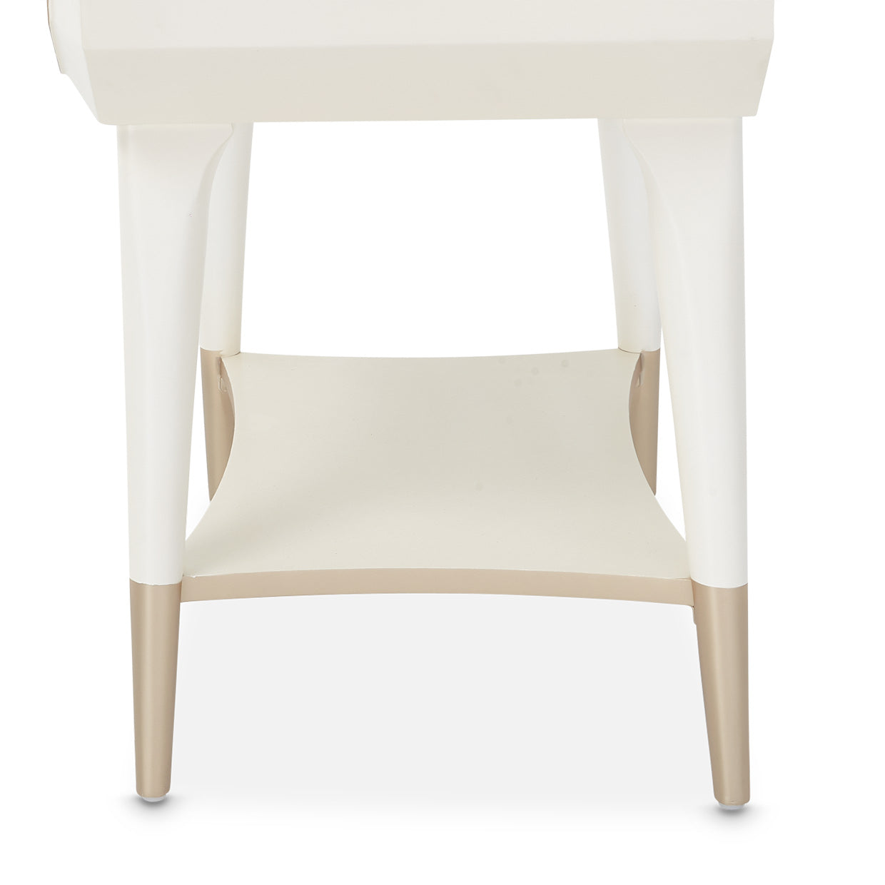 La Rachelle 1-Drawer Nightstand - Champagne