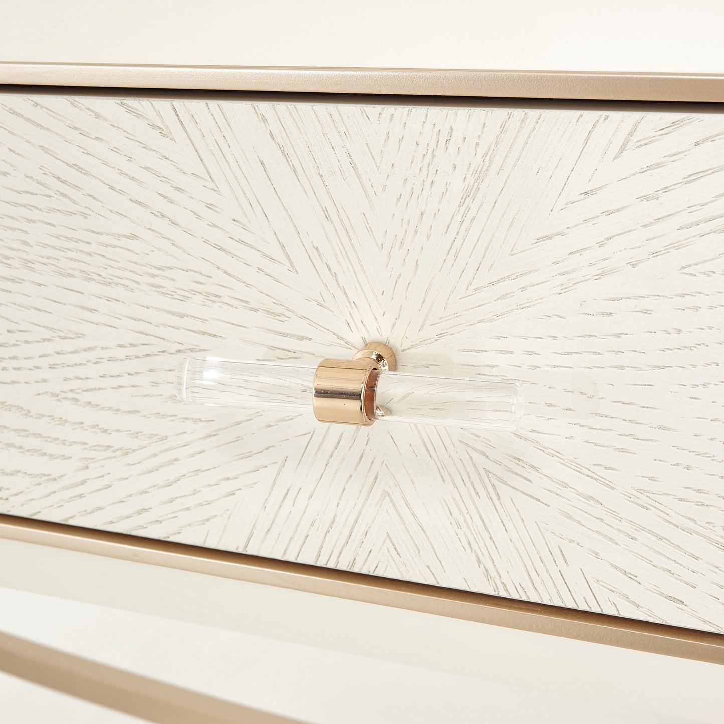 La Rachelle Vanity Desk - Champagne